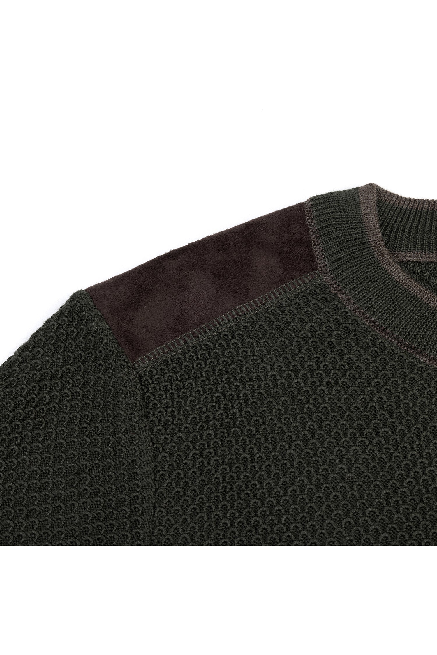 Trento Textured Crewneck