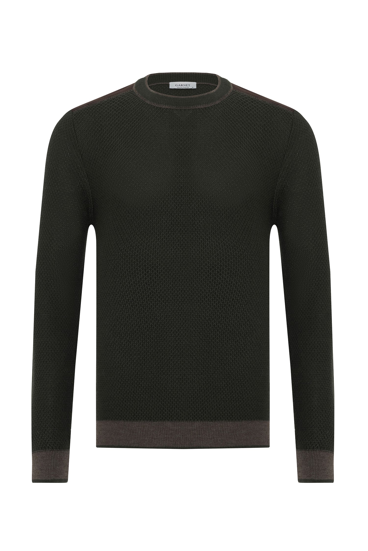 Trento Textured Crewneck