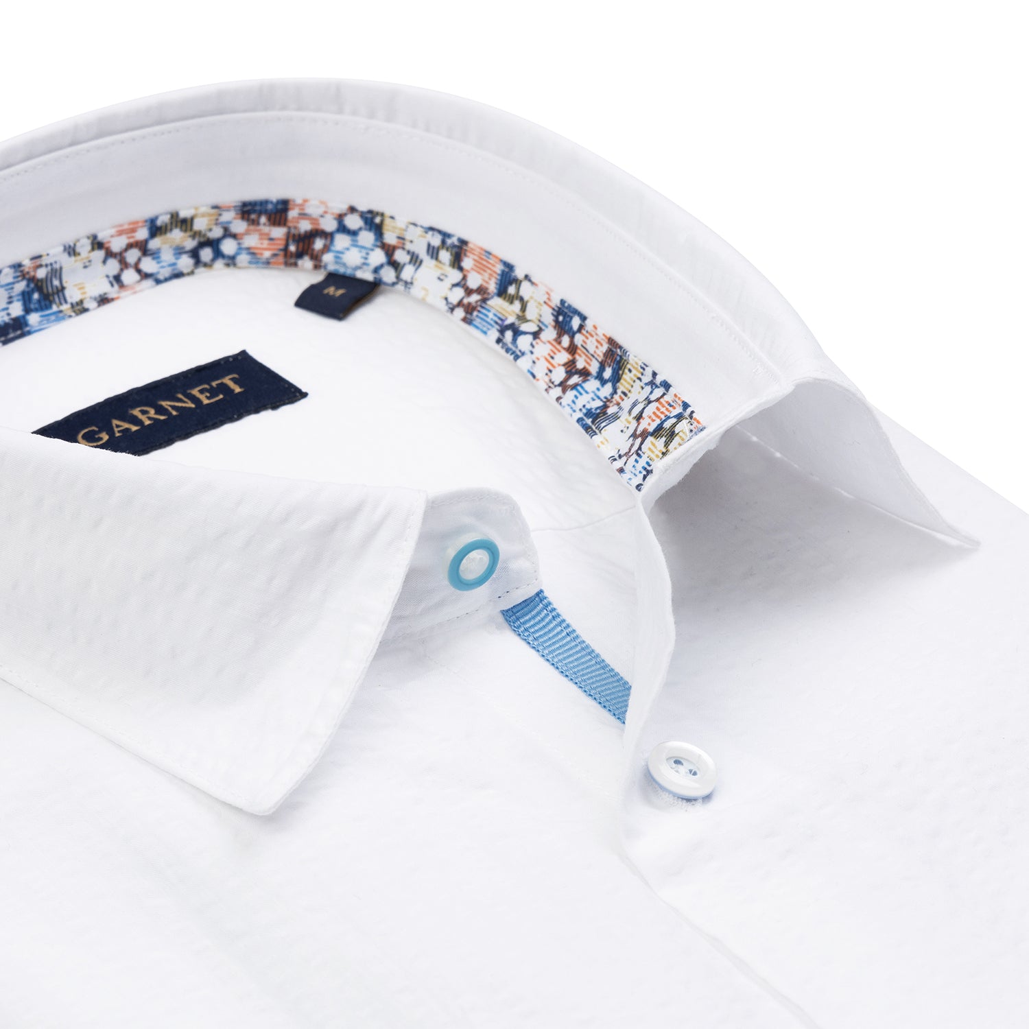 White Seaside Breeze Short Sleeve Shirt