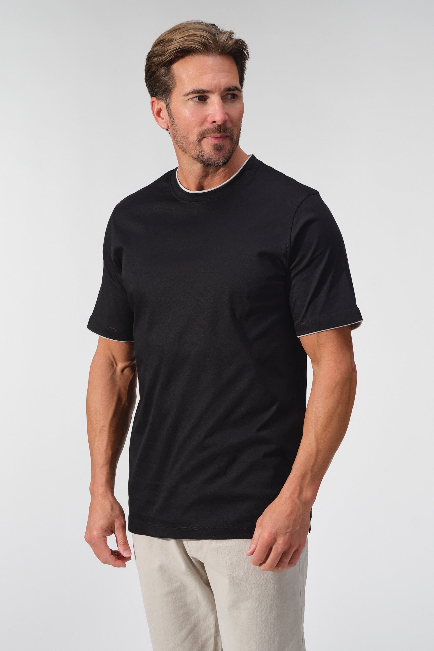 Supima Cotton Crew Neck T-Shirt