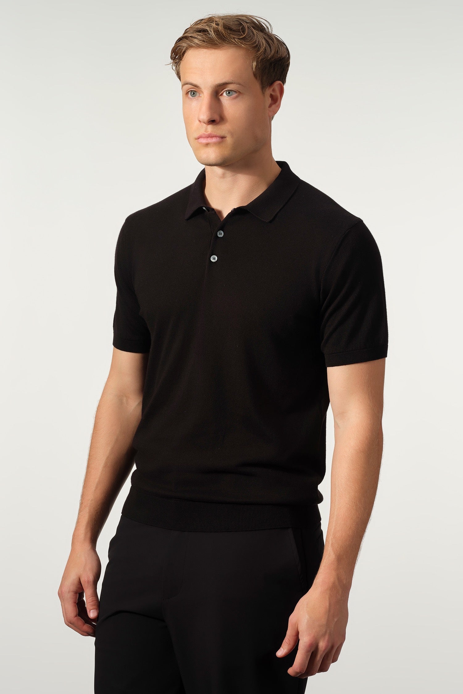 Essential Cotton-Modal Knit Polo