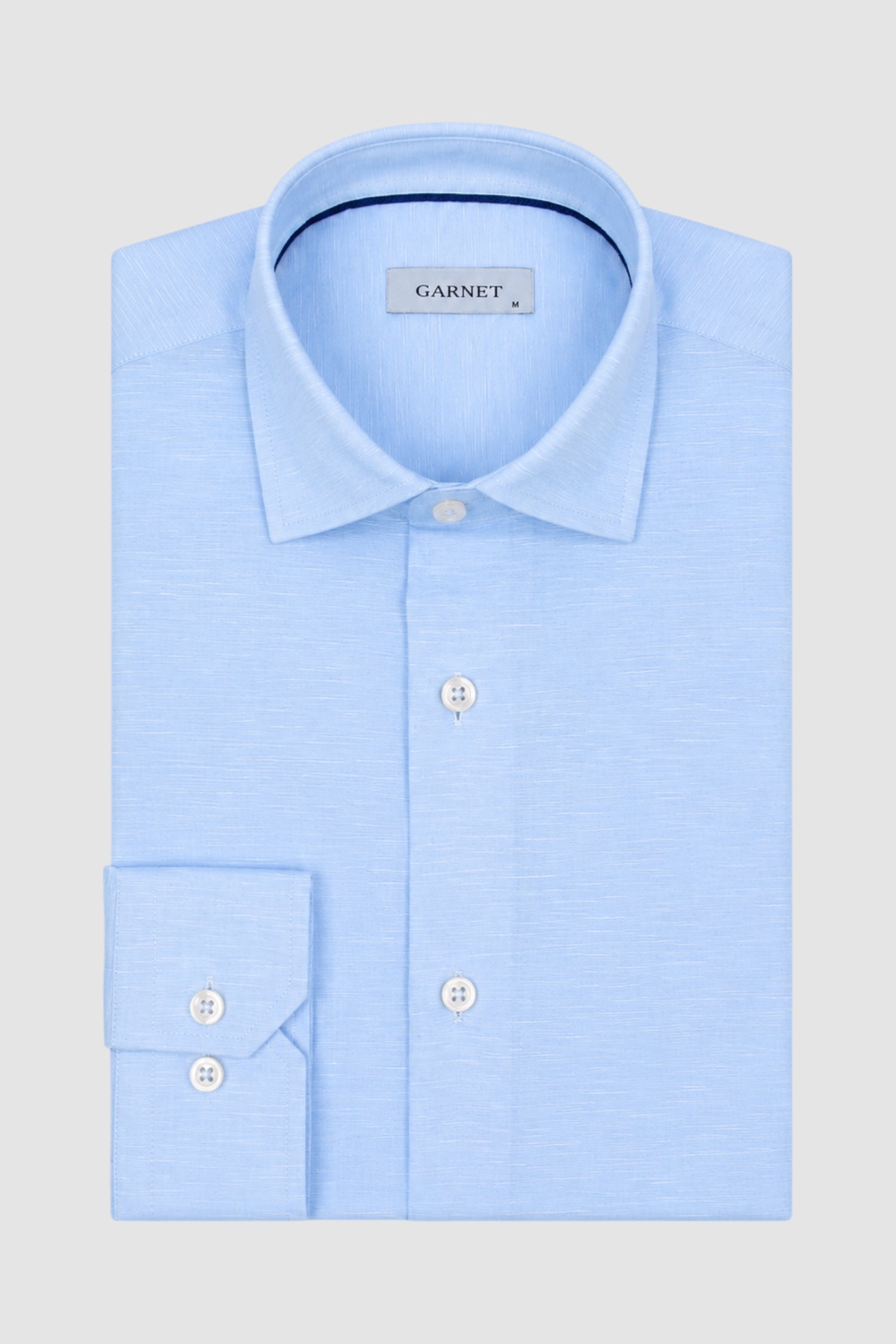 Harrison Tencel Linen Long Sleeve Solid Shirts