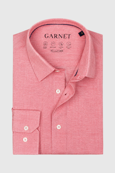 Harrison Tencel Linen Long Sleeve Solid Shirts