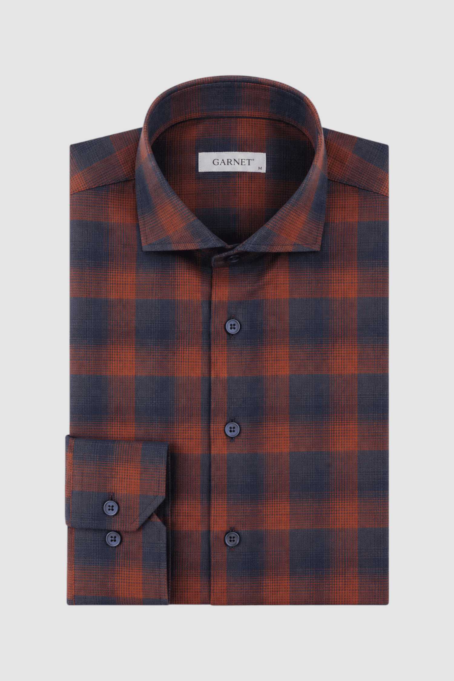Wyatt Melange Plaid Flannel Shirt