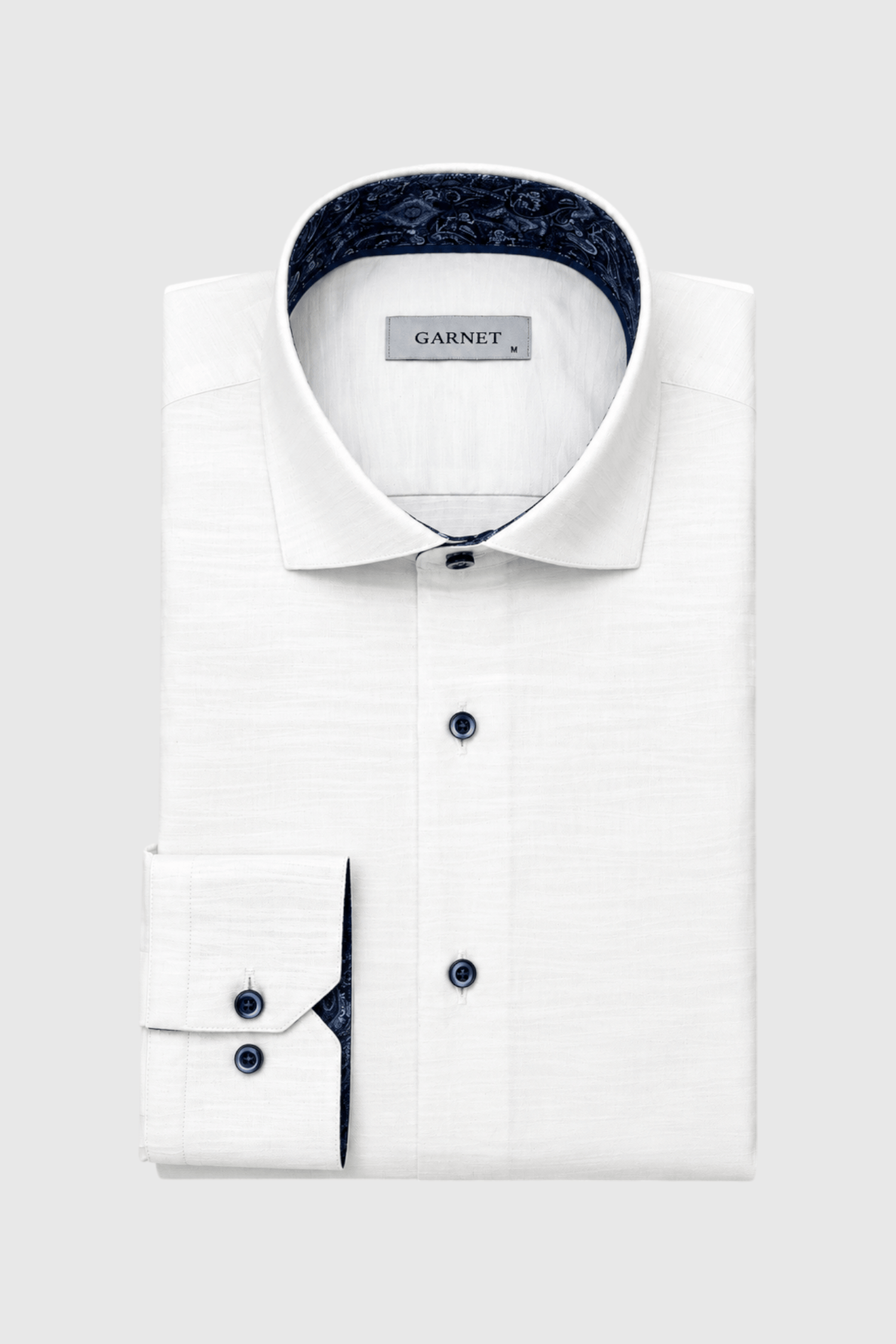 Sterling Jacquard Herringbone Weave Shirt