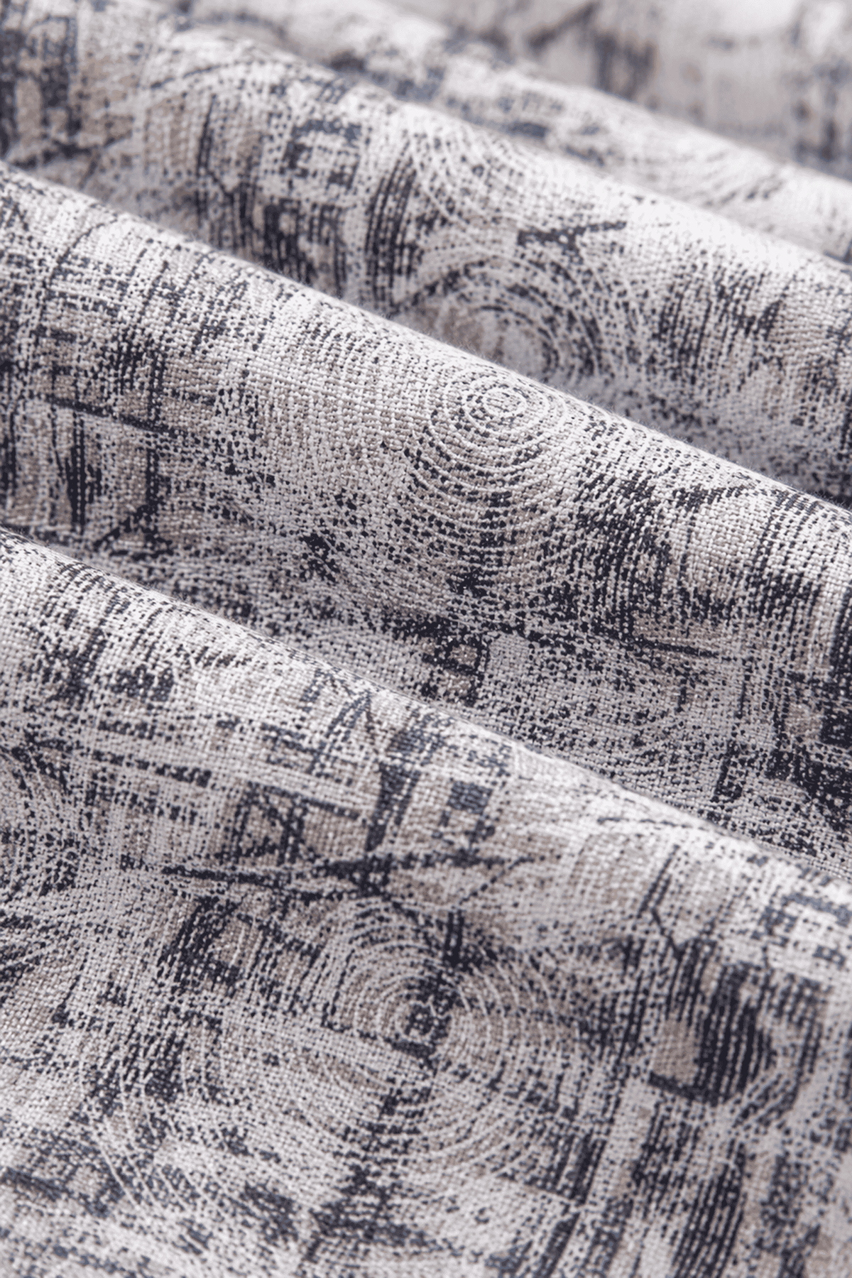 Cyrus Marled Texture Print Shirt