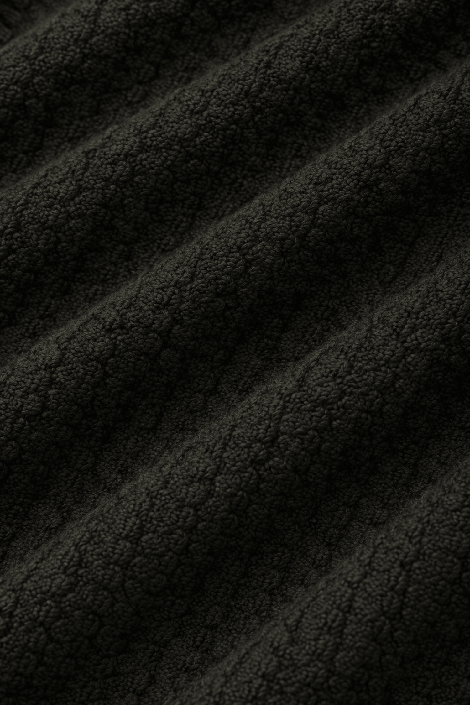 Vance Merino Mock Cable-Knit Turtleneck Sweater