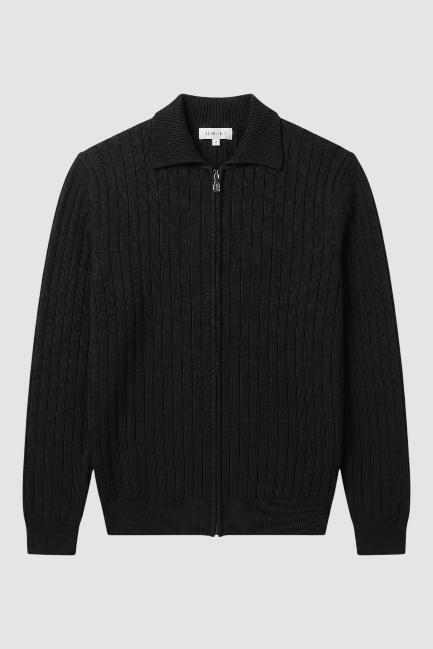 Yates Full Two-Tone Half-Zip Sweater