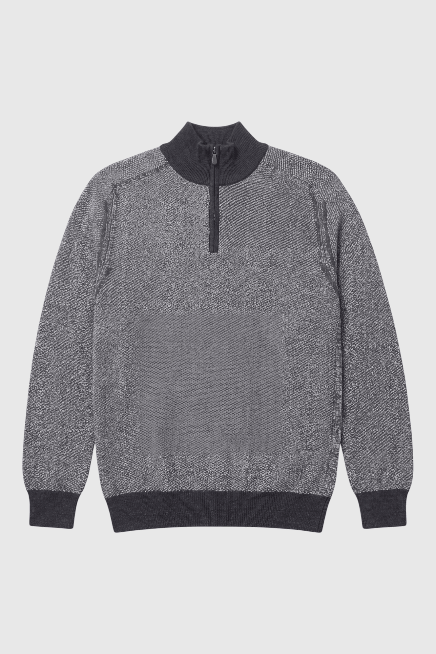 Jarrett Contrast-Trim Quarter-Zip Sweater
