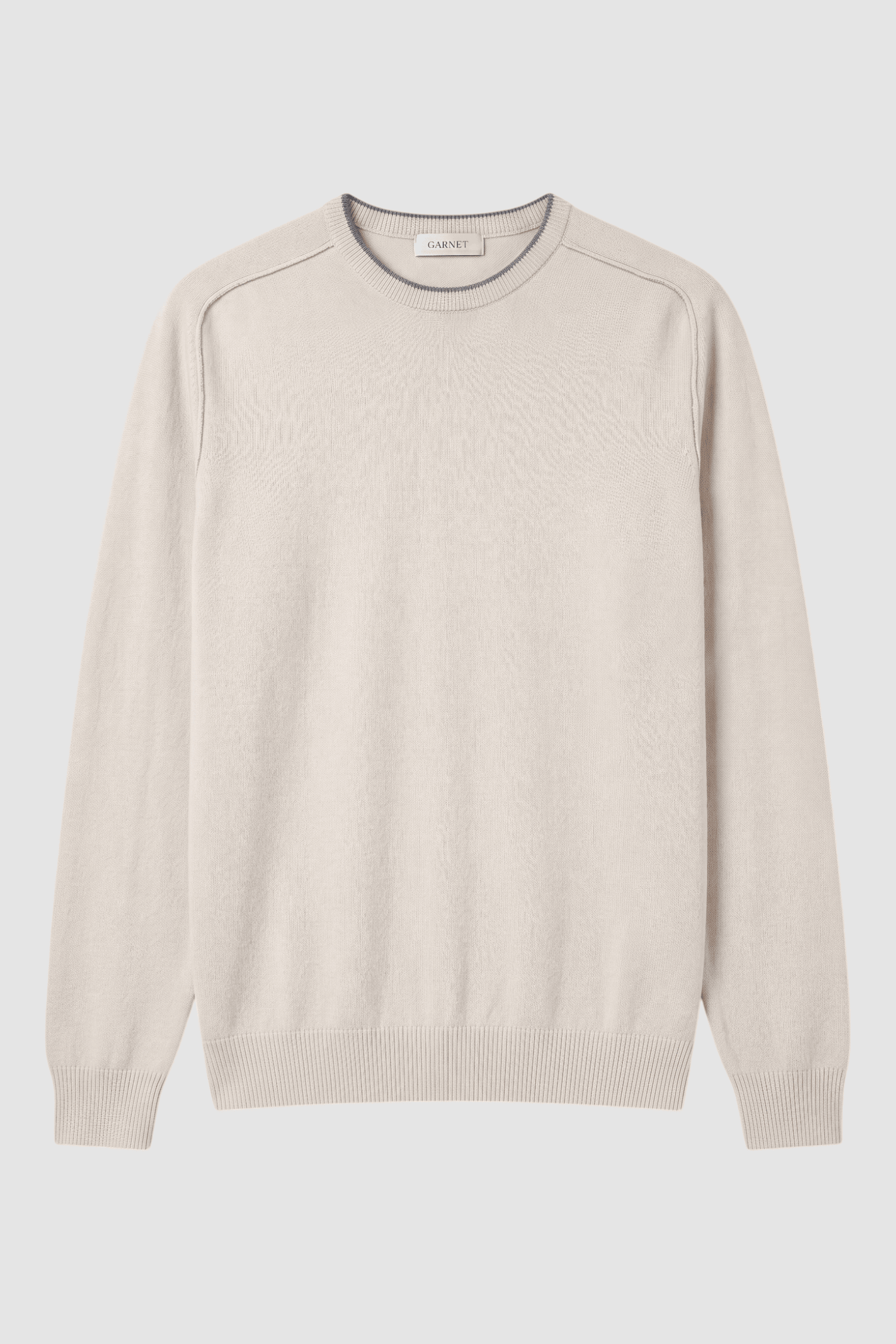 Vernon Raglan-Sleeve Crewneck Sweater