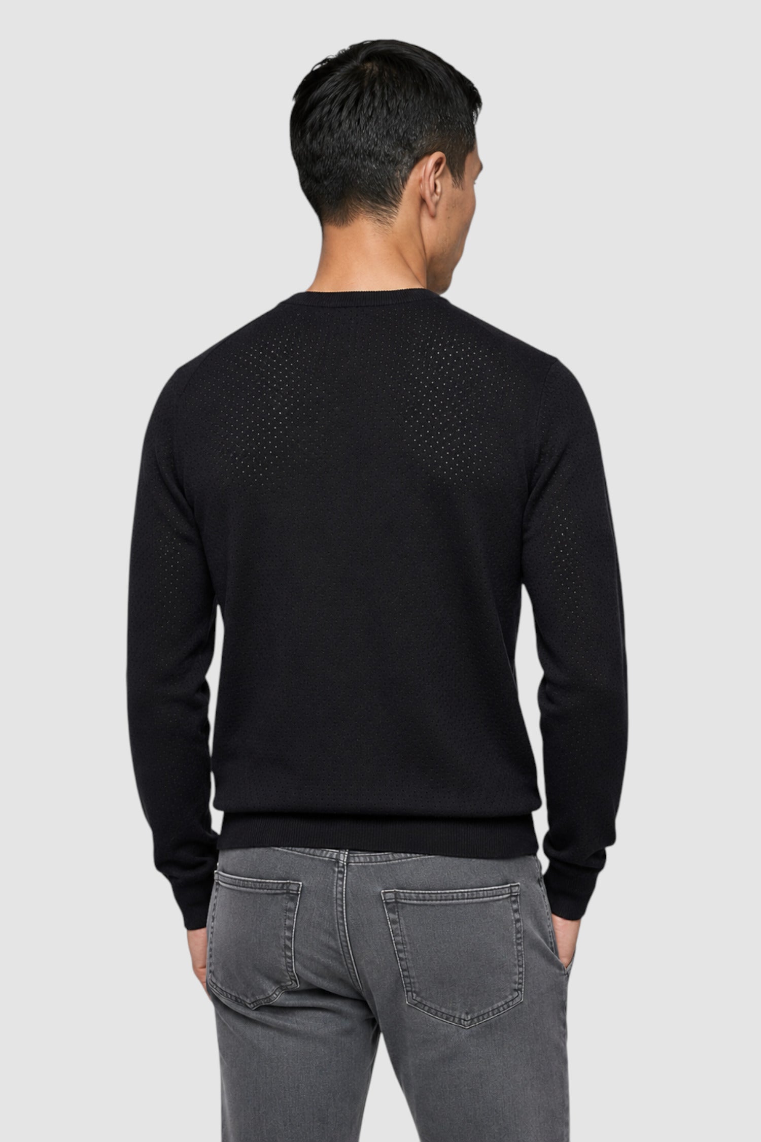 Upton Merino Ribbed Crewneck Sweater