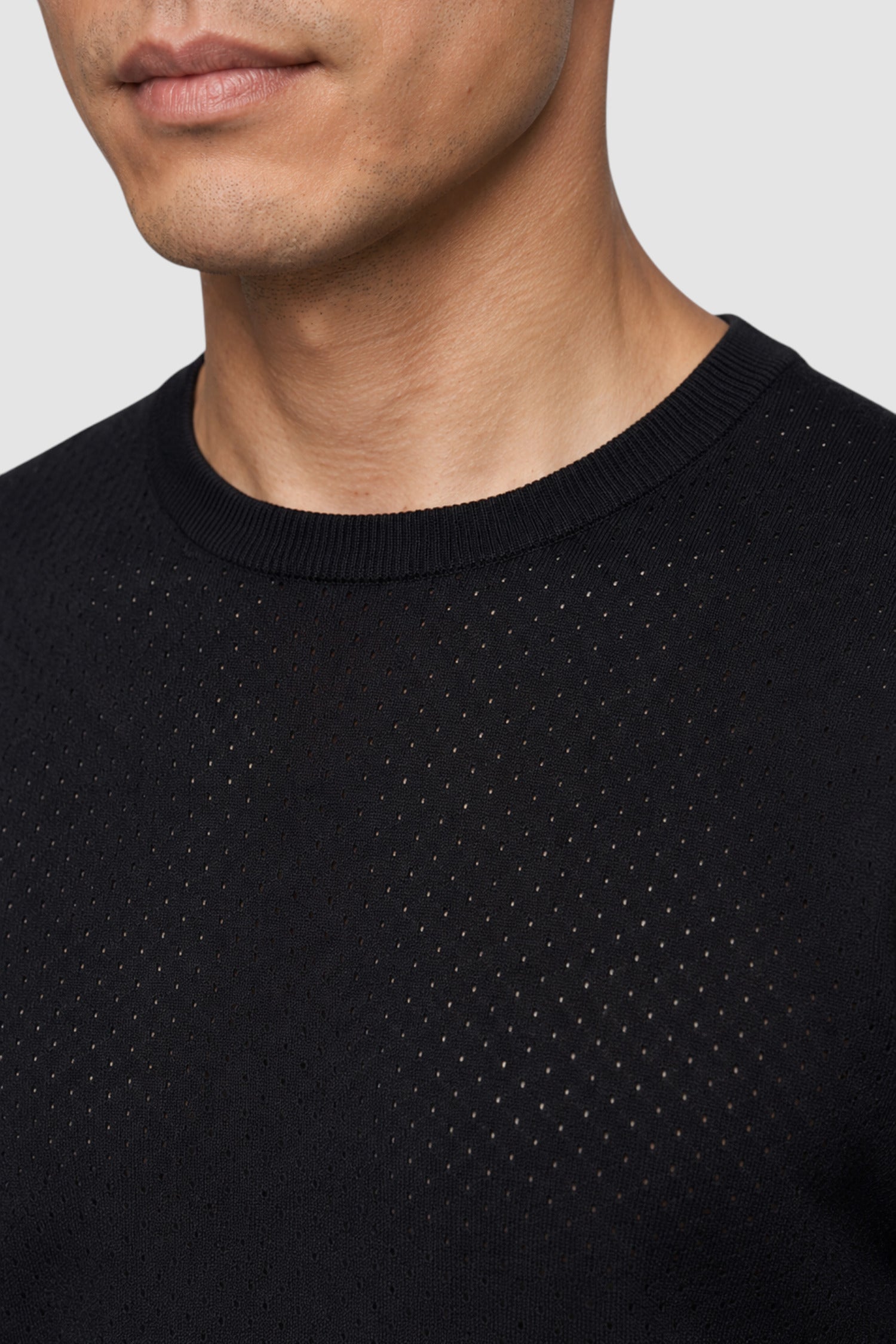 Upton Merino Ribbed Crewneck Sweater