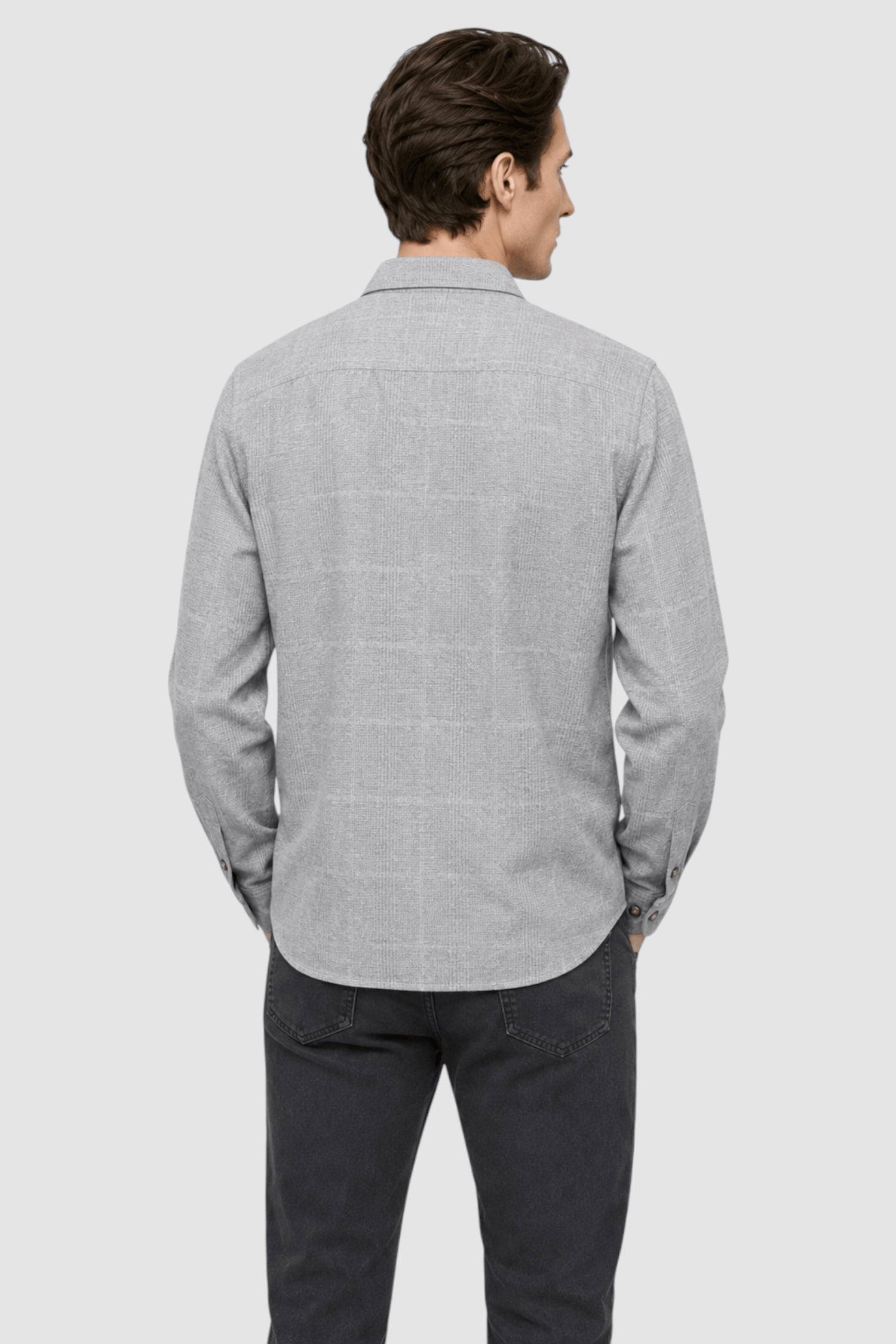 Scott Textured Two-Pocket Overshirt