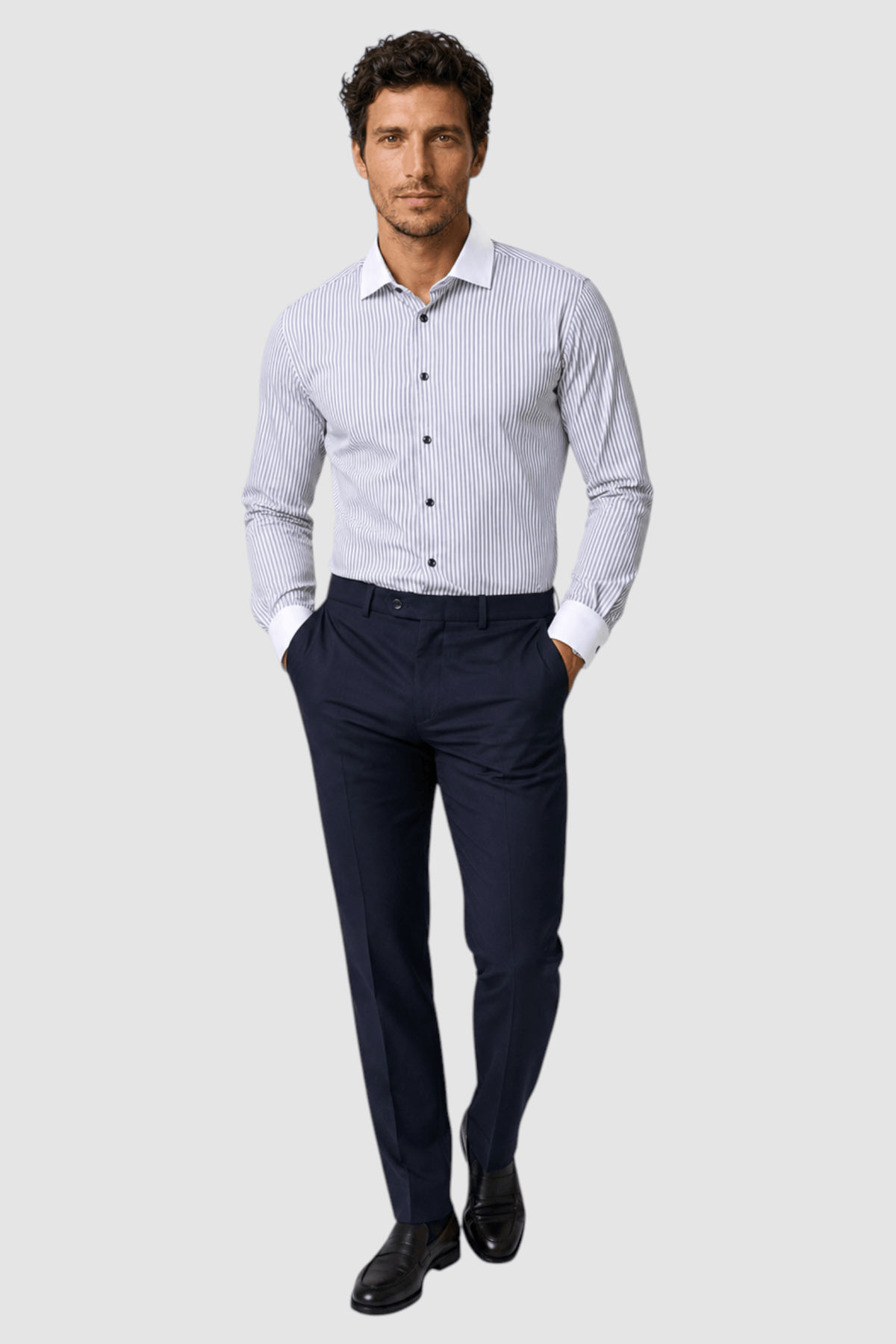 Oscar Striped Dress Shirt