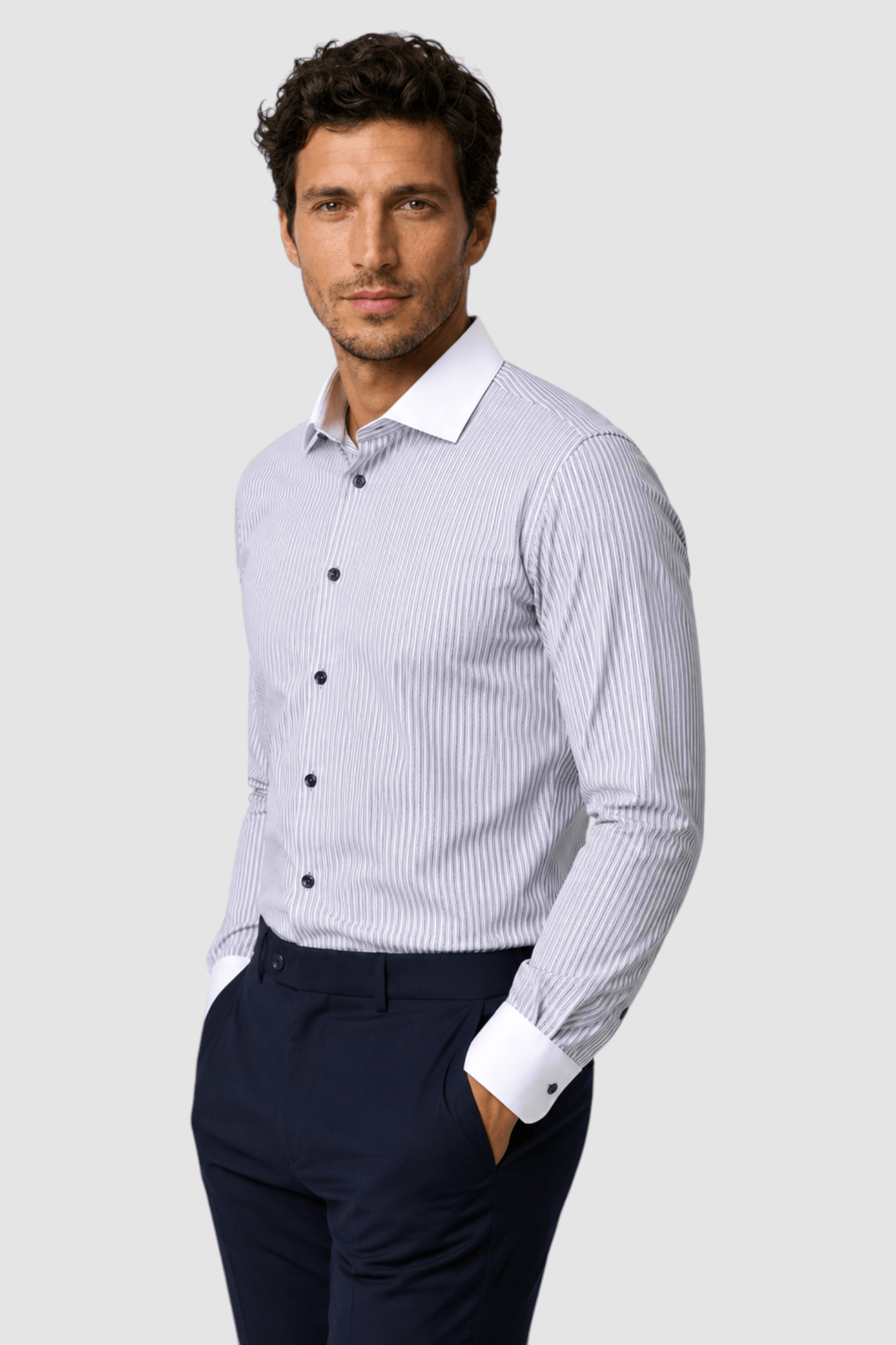 Oscar Striped Dress Shirt