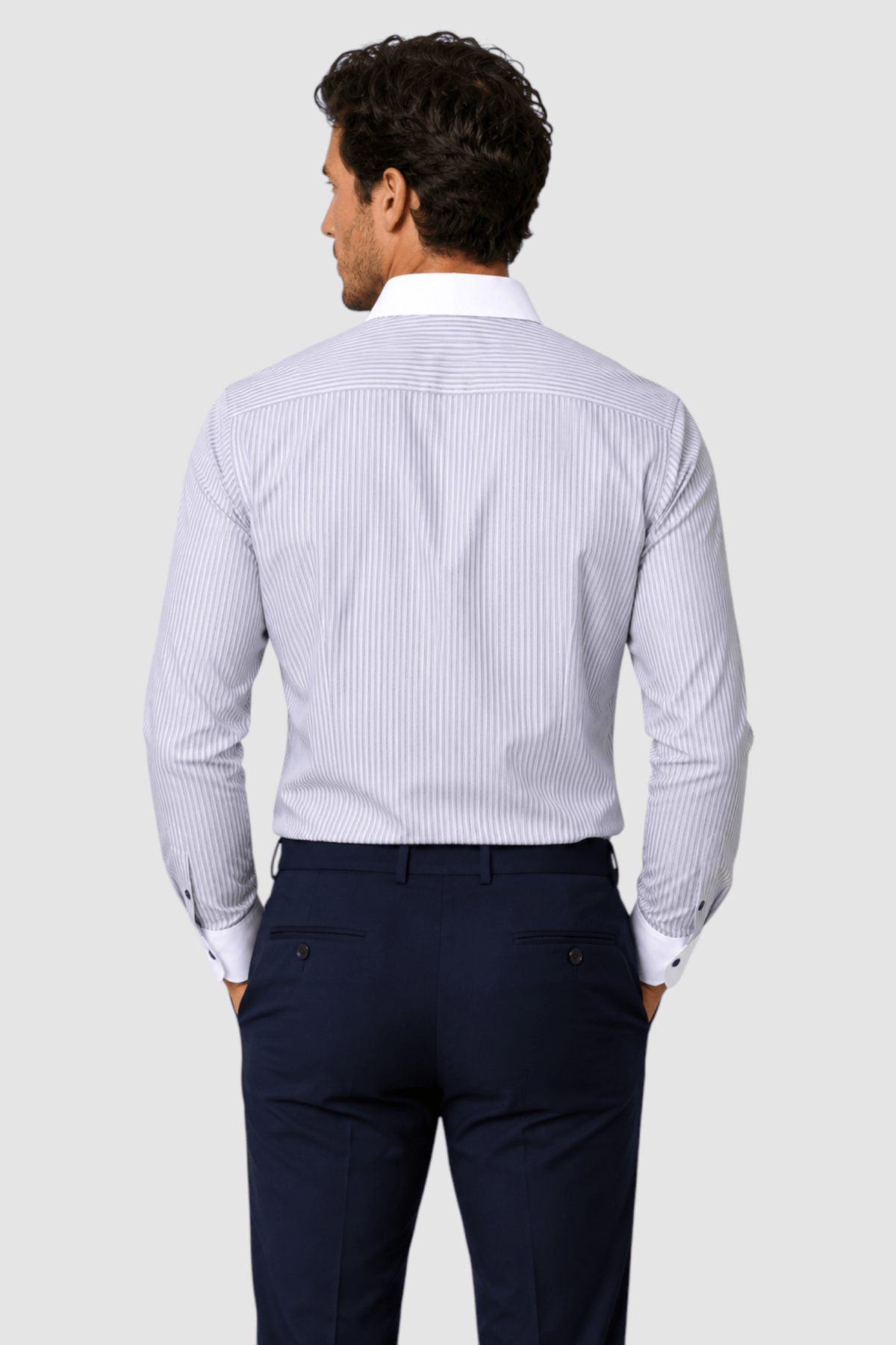 Oscar Striped Dress Shirt