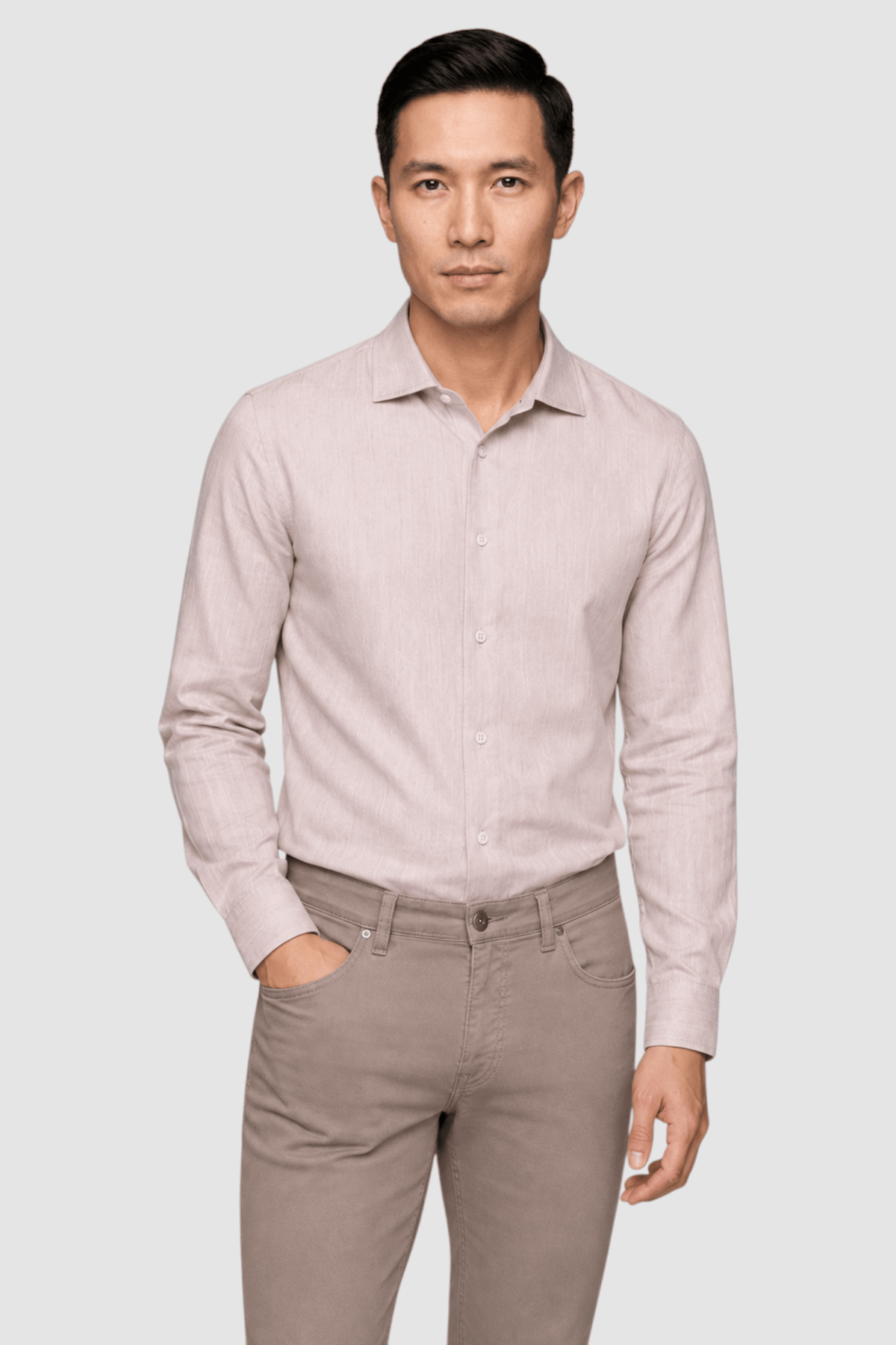 Graham Cashmere-Blend Button-Down Shirt
