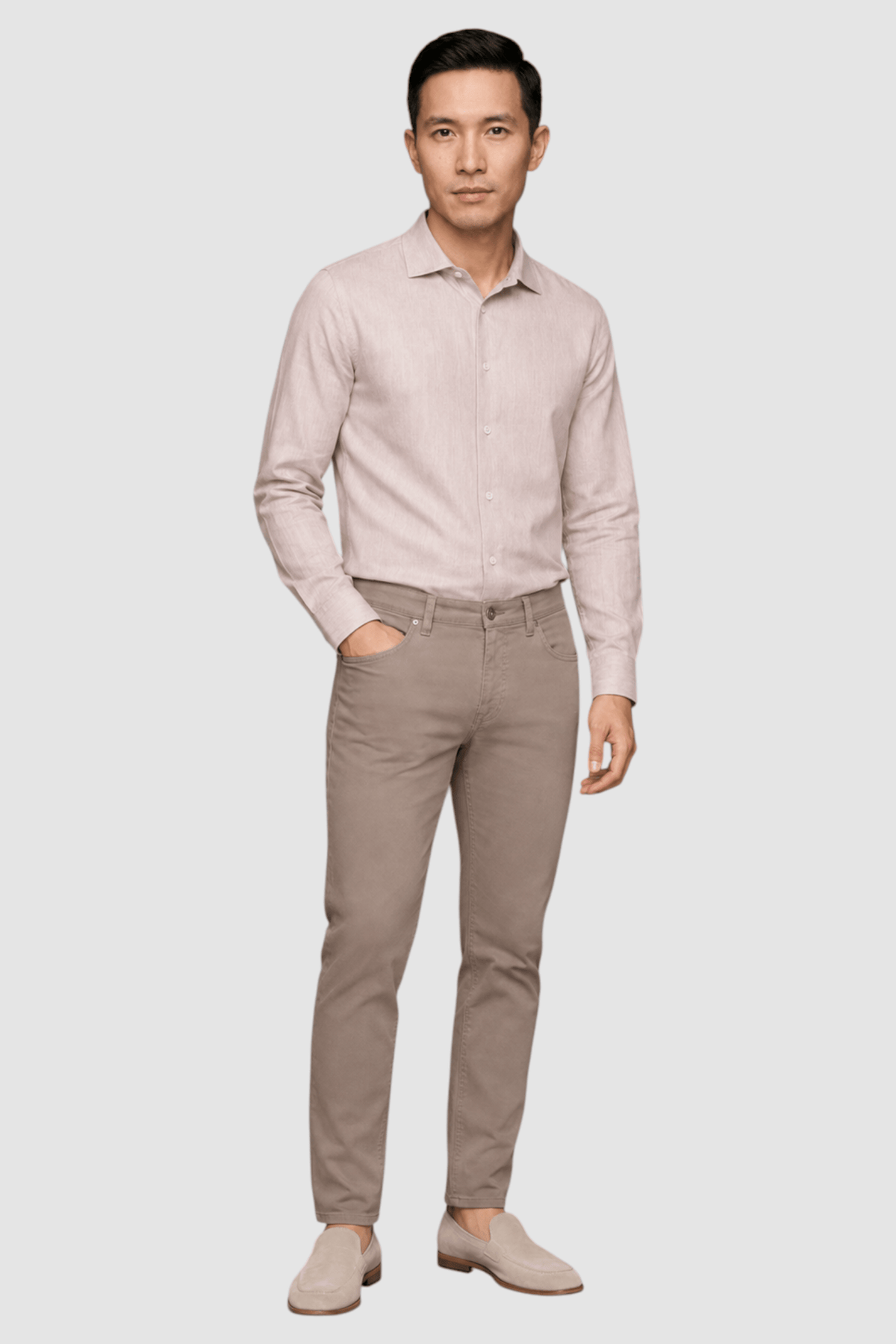 Graham Cashmere-Blend Button-Down Shirt