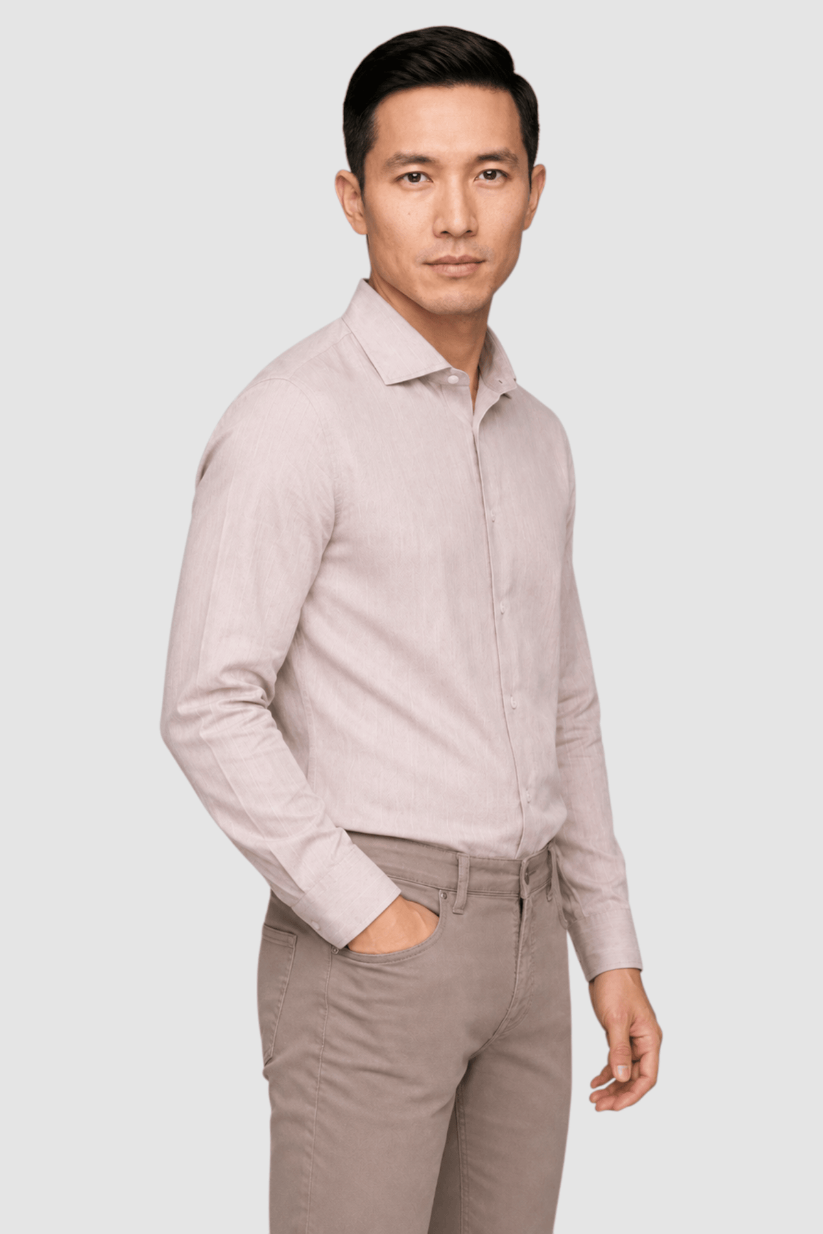 Graham Cashmere-Blend Button-Down Shirt
