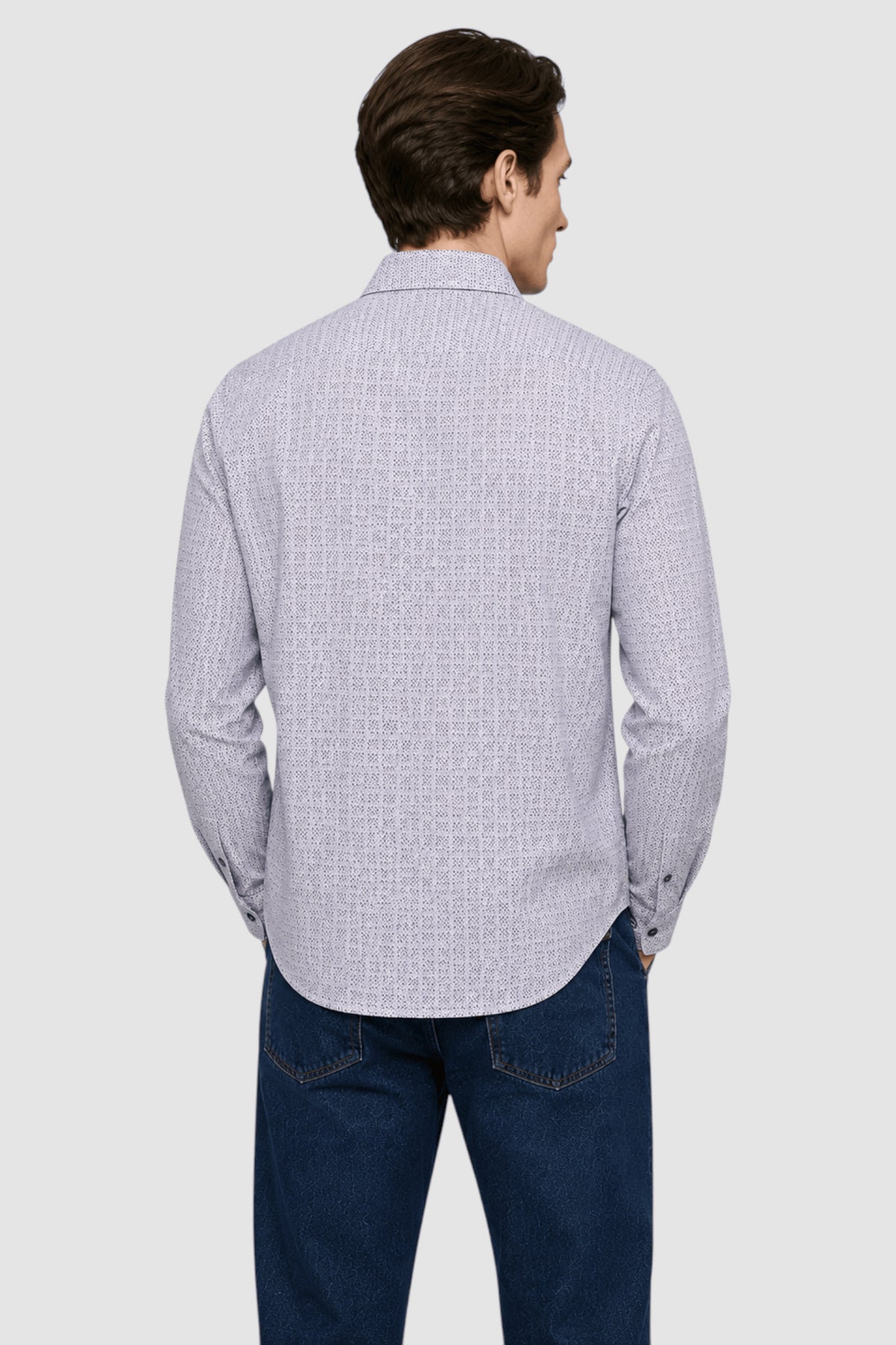 Milo Pin-Dot Print Shirt