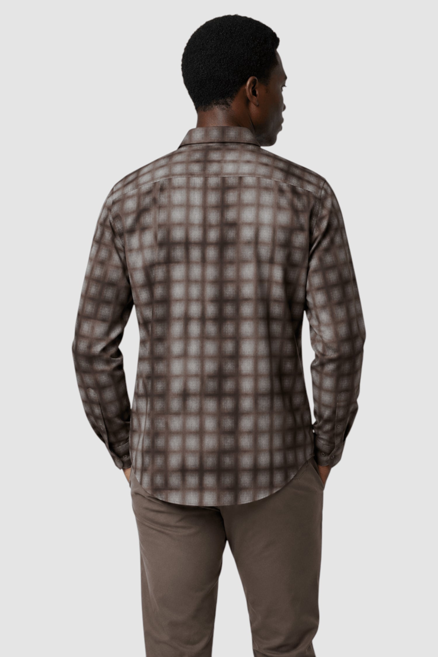 Rhys Ombre Plaid Shirt