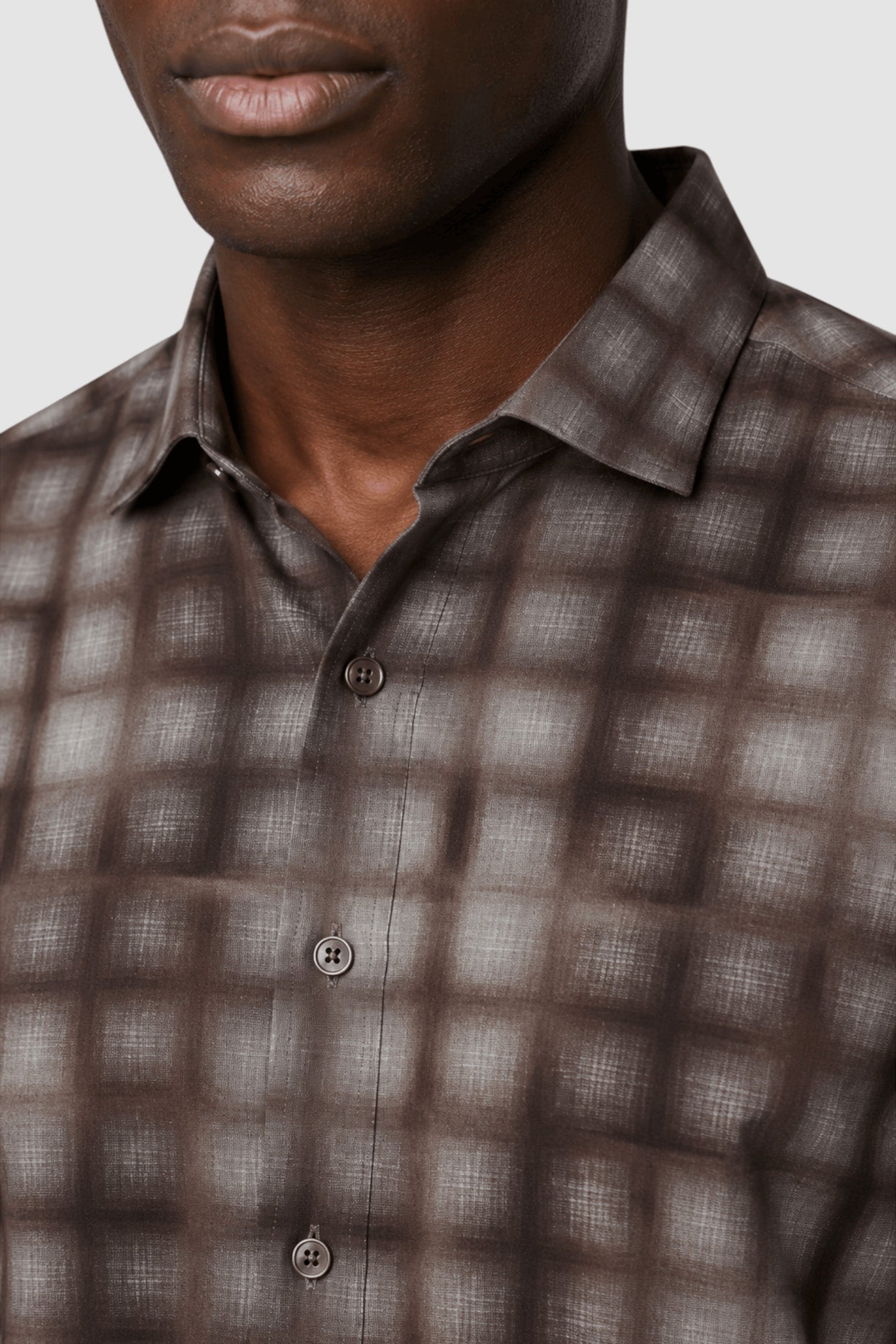 Rhys Ombre Plaid Shirt