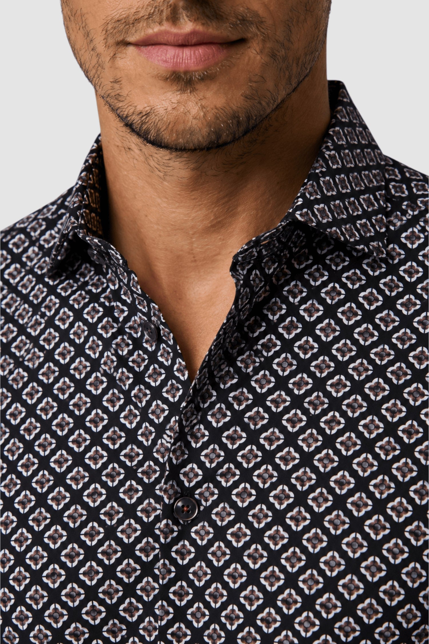 Declan Medallion Print Shirt