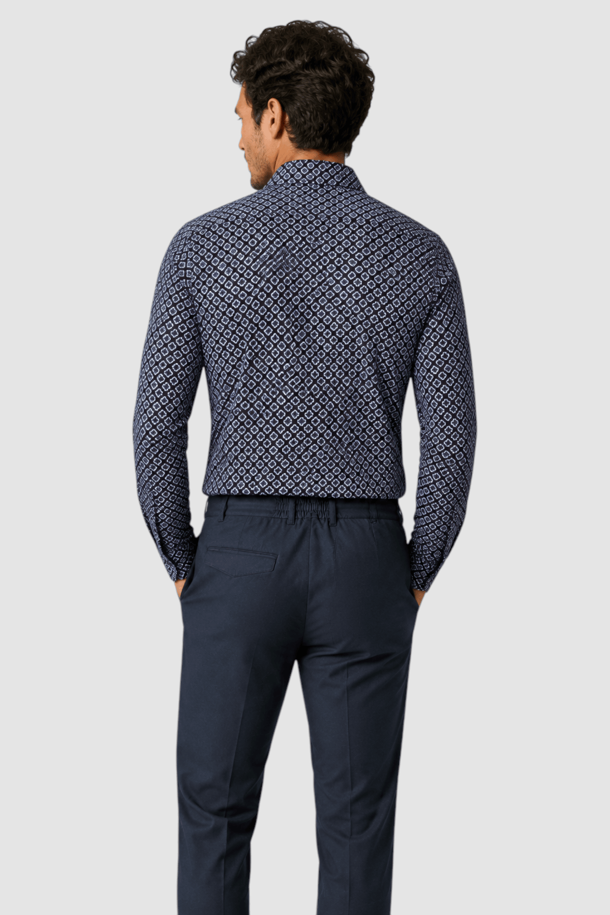Declan Medallion Print Shirt