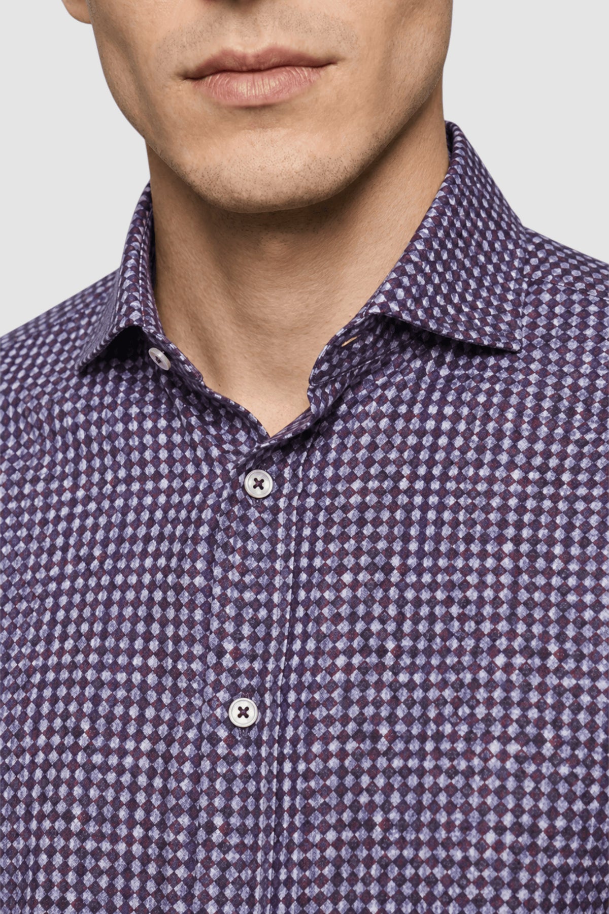 Maddox Tile Geometric Shirt