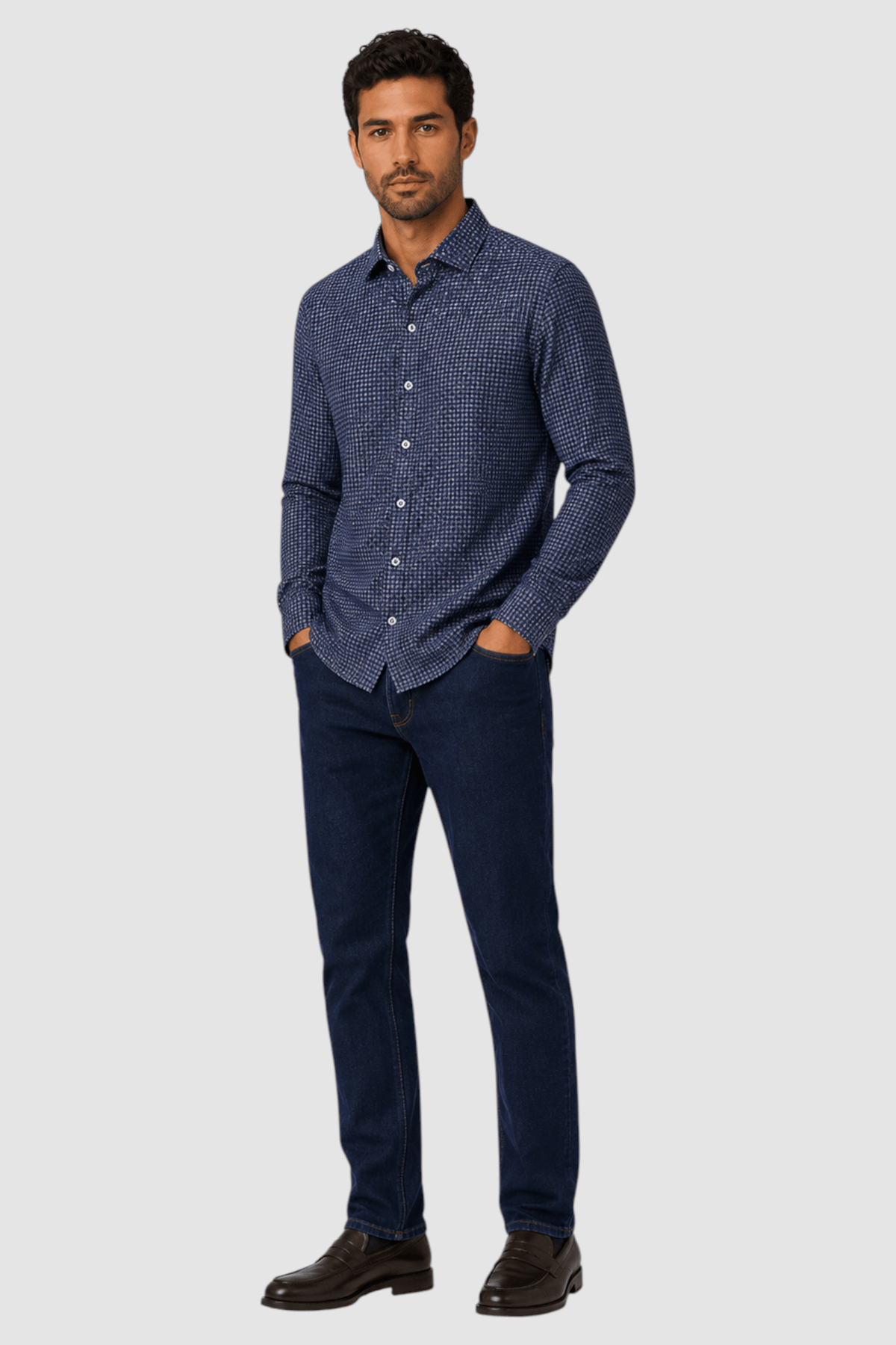 Maddox Tile Geometric Shirt