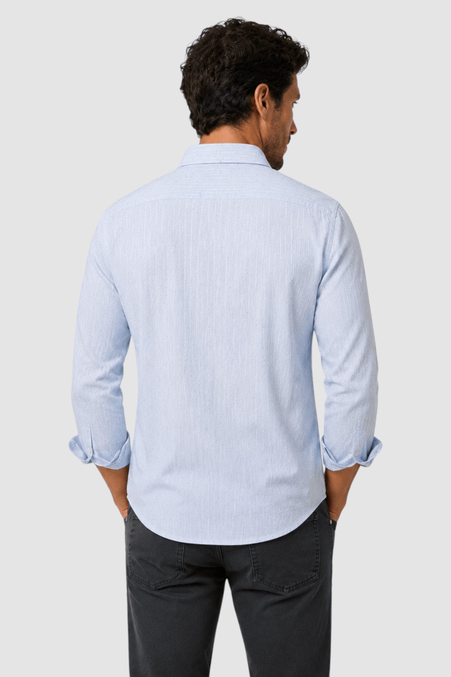 Pierce Linen-Blend Look Shirt