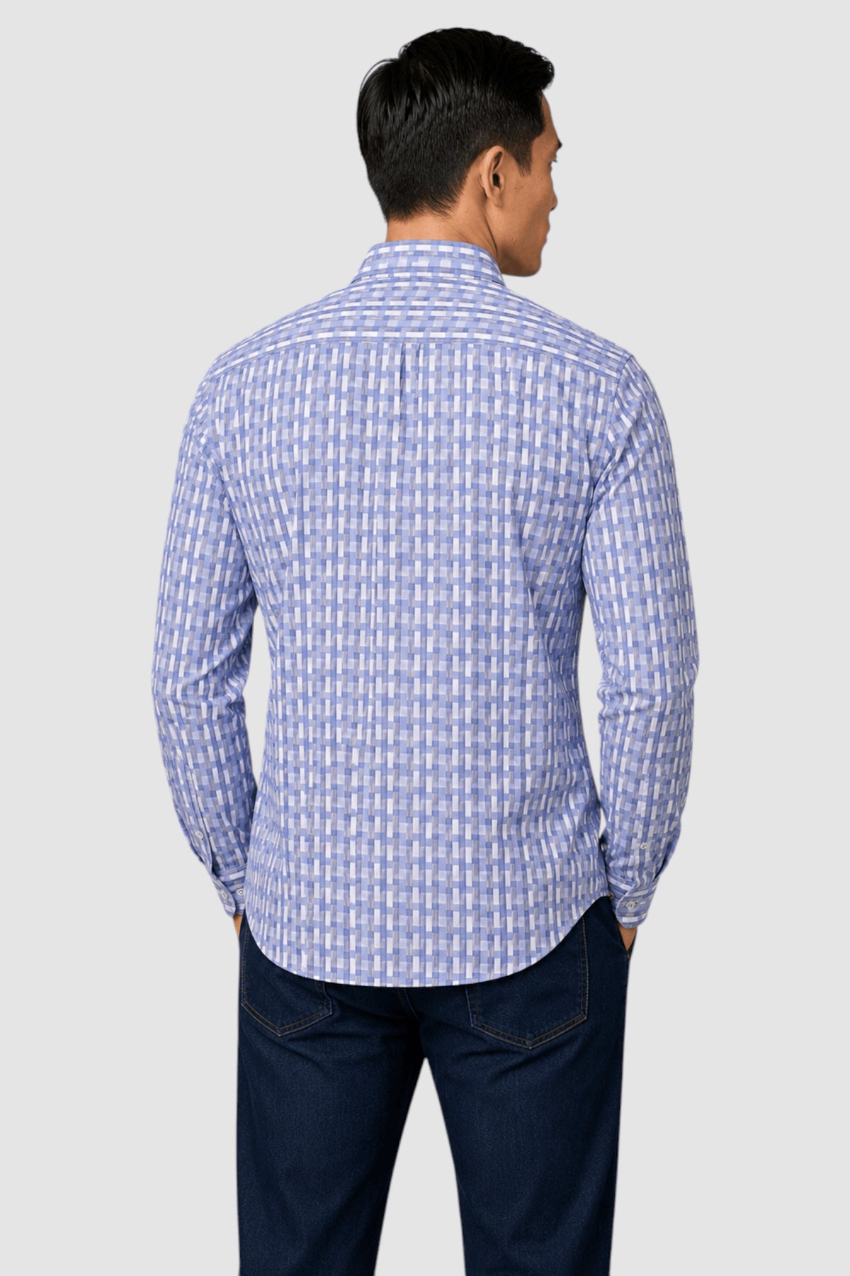 Tobias Jacquard Solid Twill Shirt