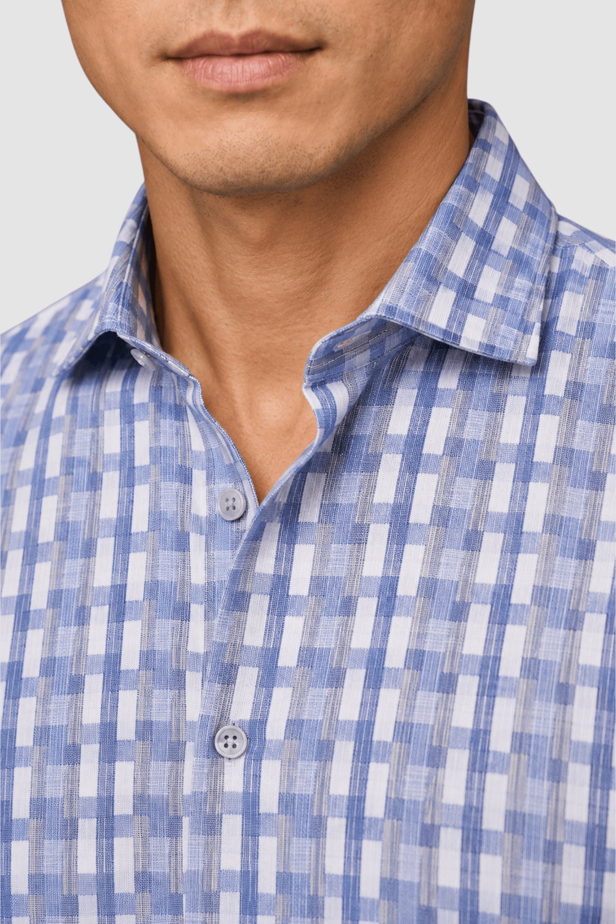 Tobias Jacquard Solid Twill Shirt