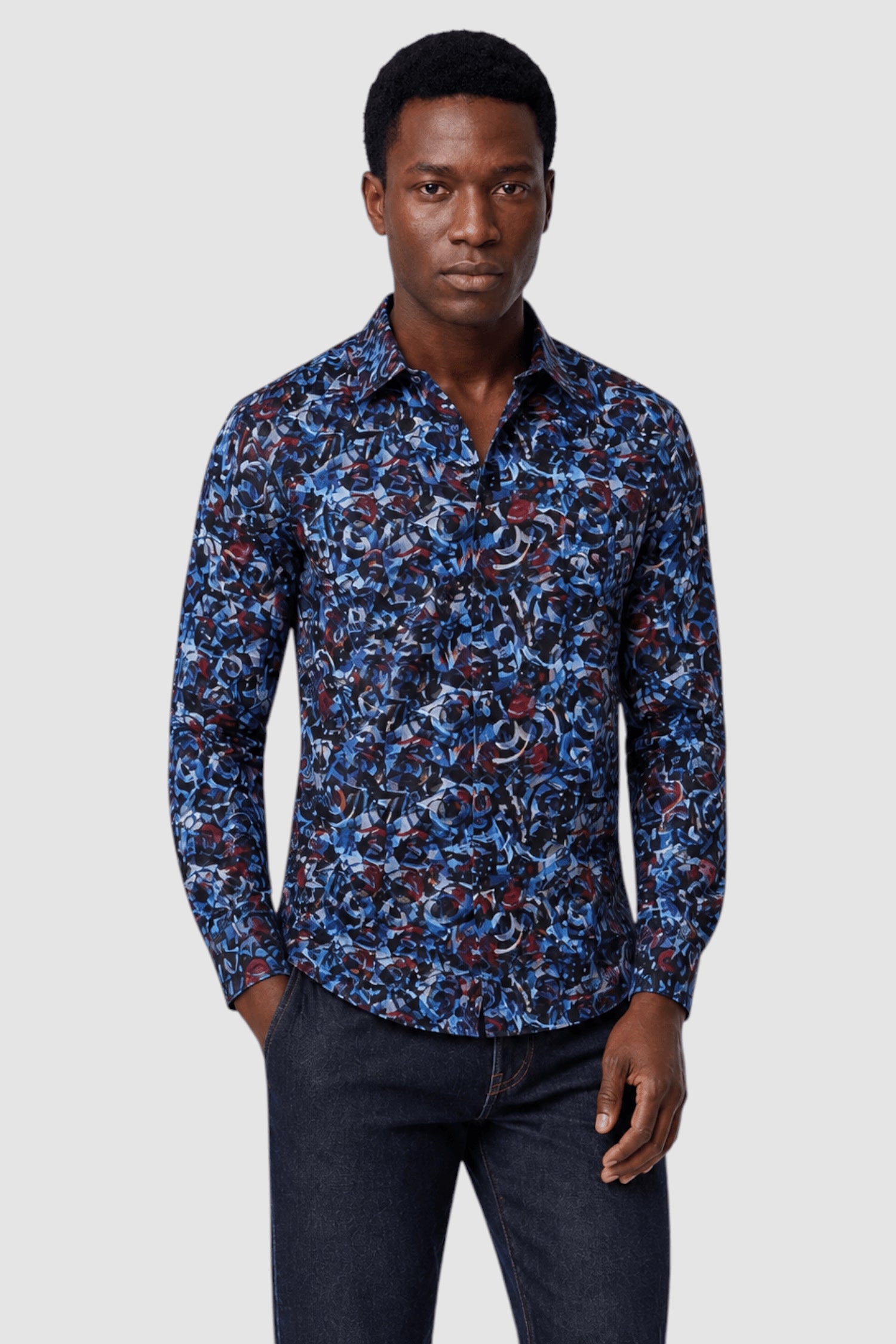 Dashiell Ornate Paisley Print Shirt