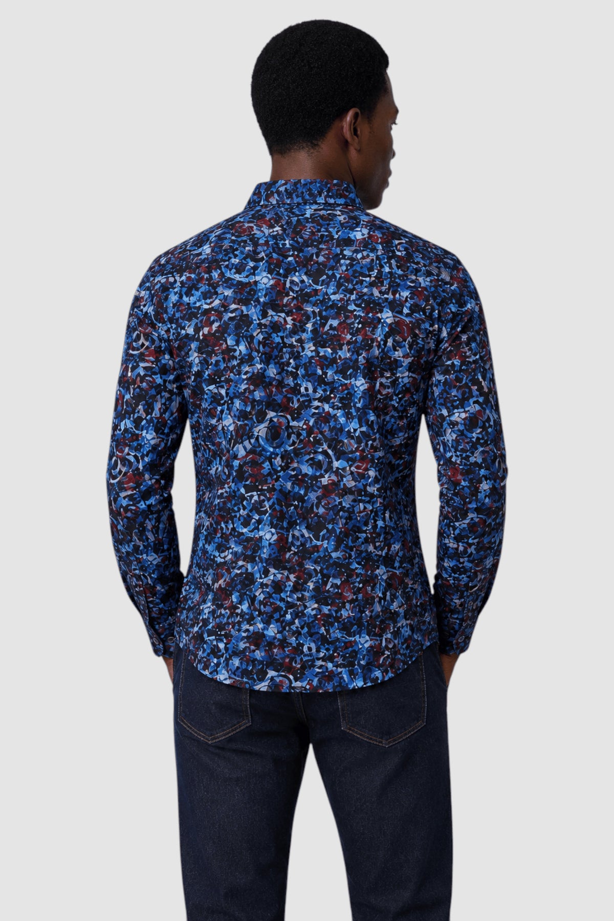 Dashiell Ornate Paisley Print Shirt