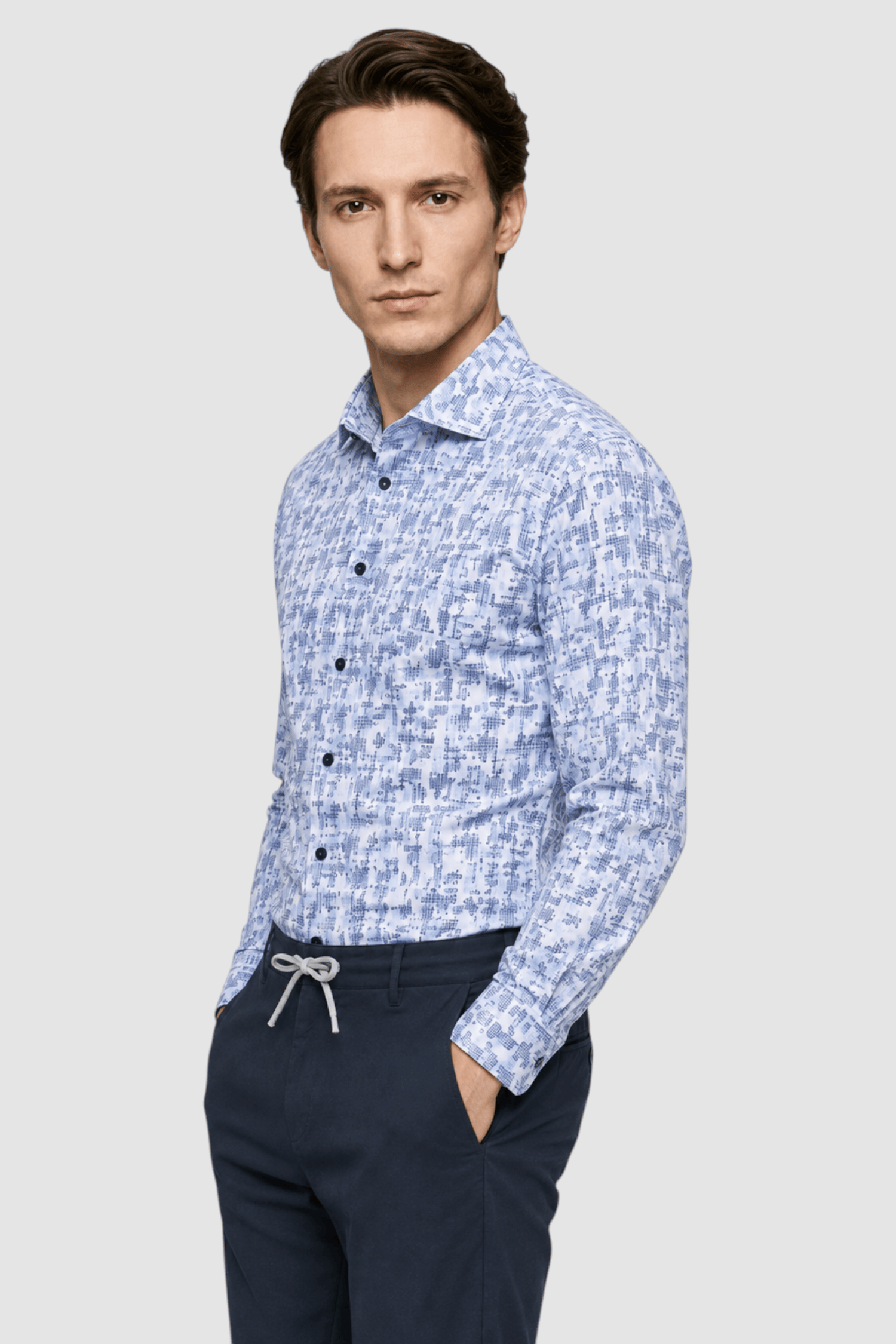 Jude Pinpoint Oxford Shirt
