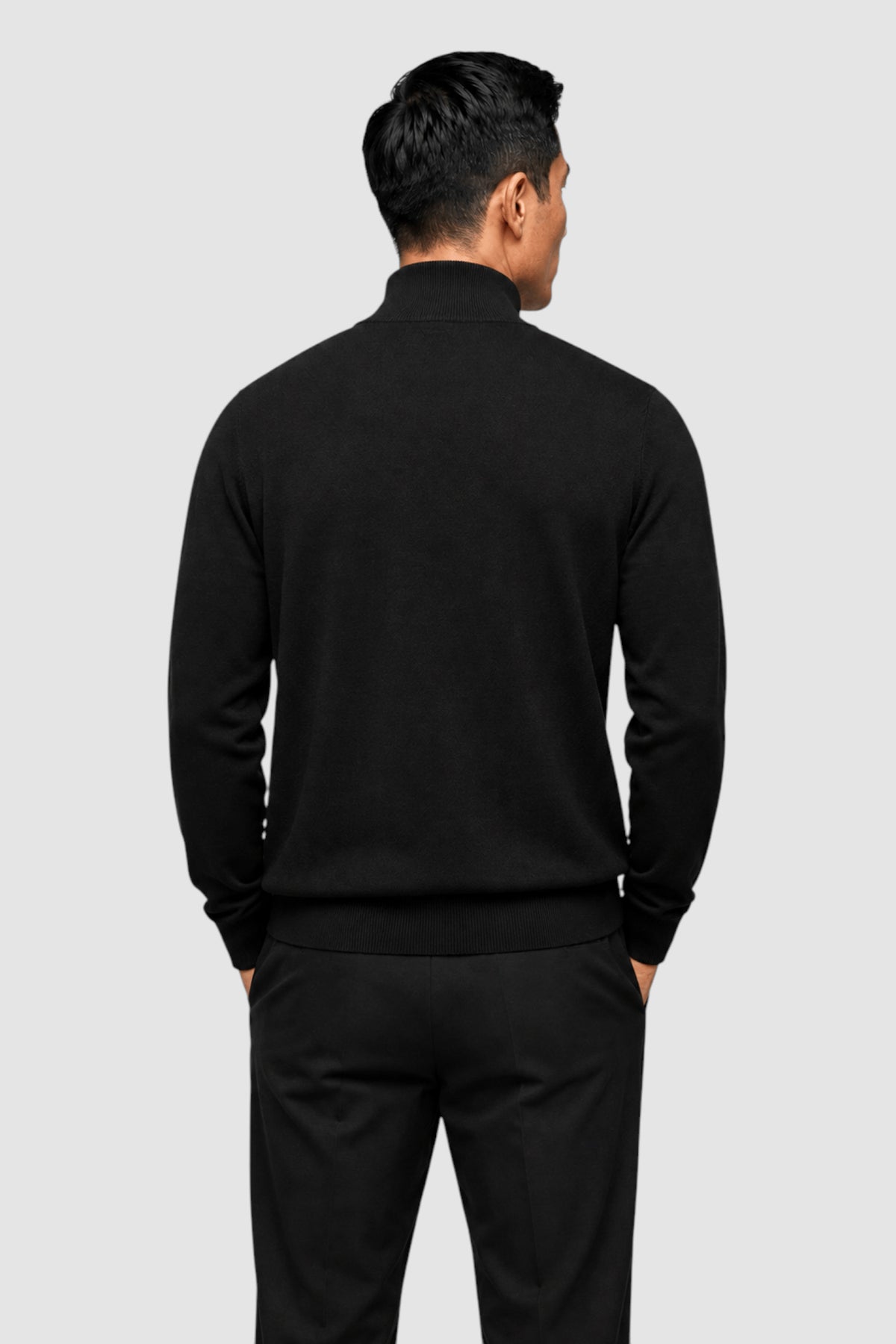 Ulysses Zip Mock Neck Sweater