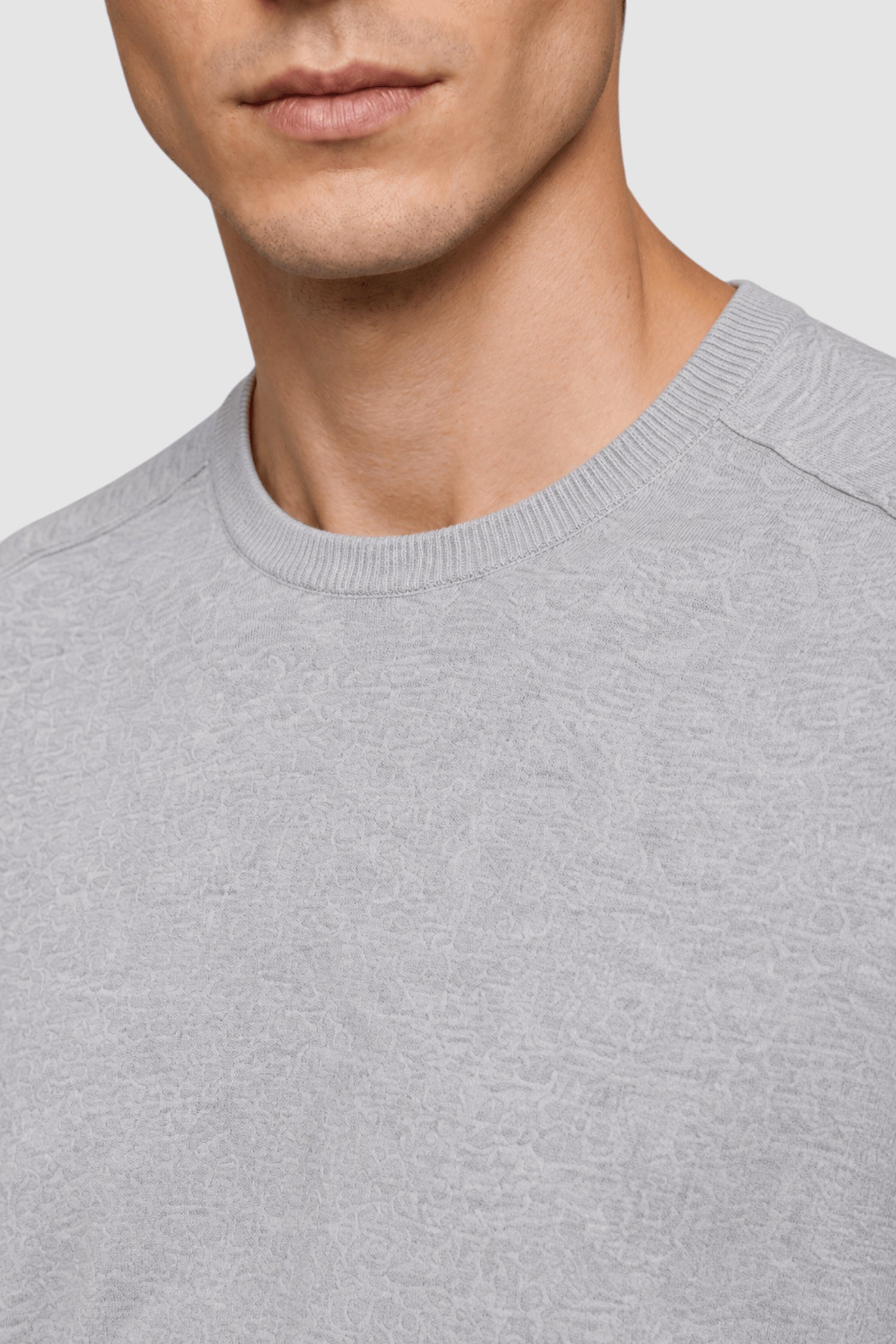 Vernon Raglan-Sleeve Crewneck Sweater