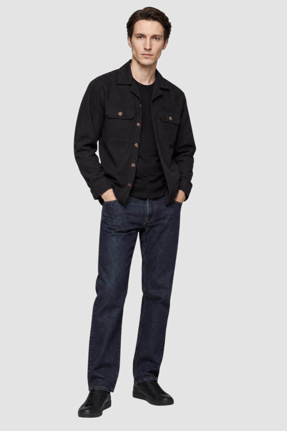 Underwood Knit Utility Shirt Jacket