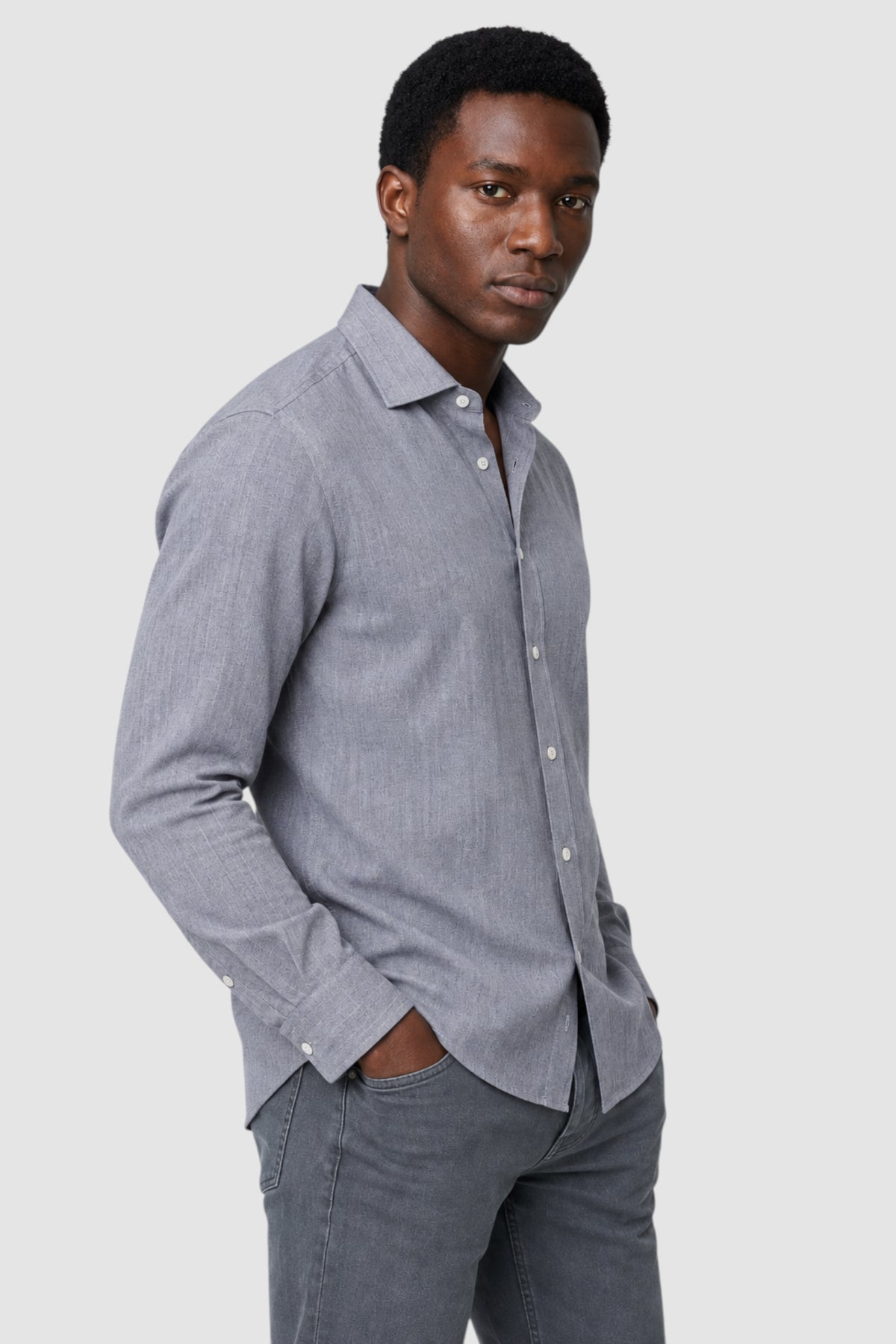 Graham Cashmere-Blend Button-Down Shirt