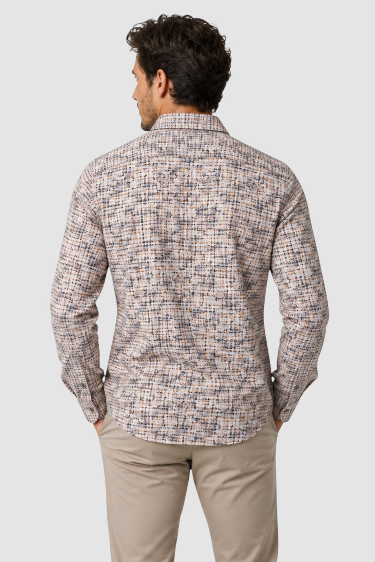 Simon Tonal Paisley Print Shirt