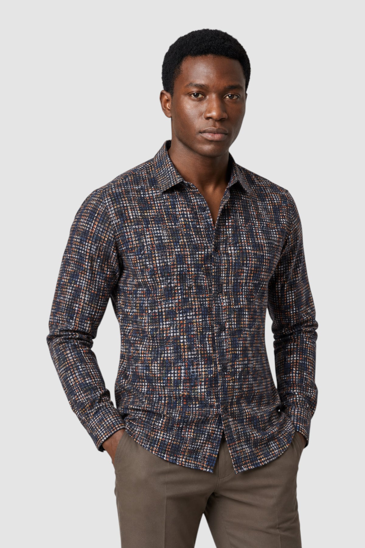 Ulric Micro-Dot Shirt