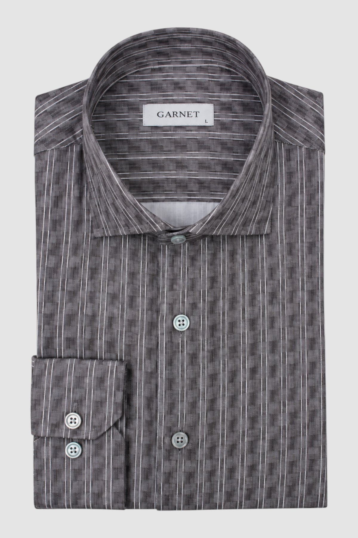 Lennon Satin Weave Print Shirt