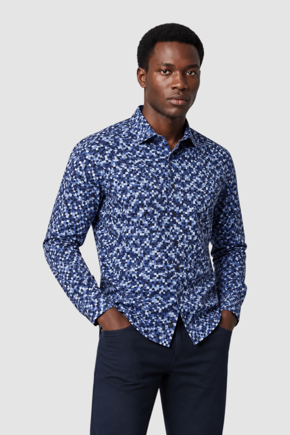 Hayes Ditsy Floral Print Shirt