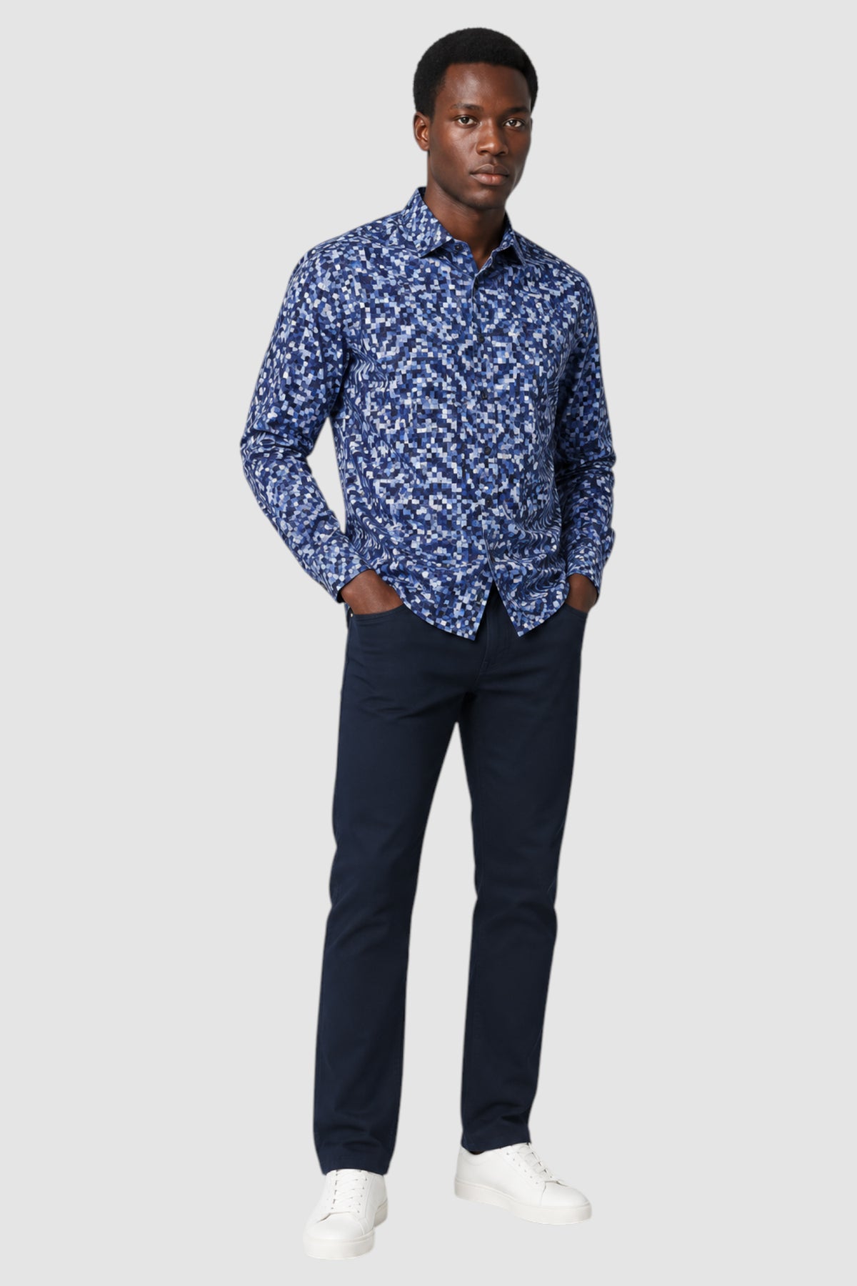 Hayes Ditsy Floral Print Shirt