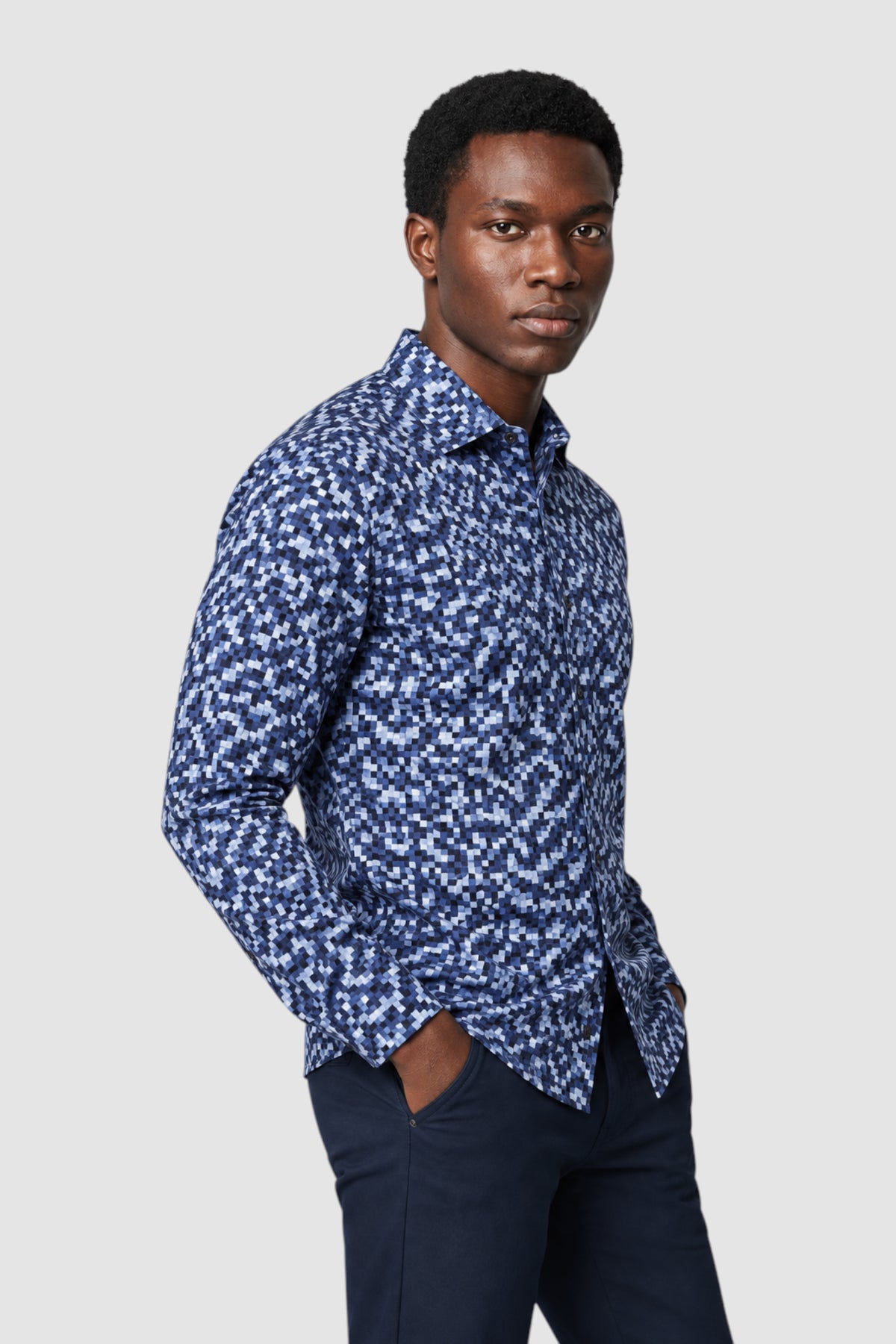 Hayes Ditsy Floral Print Shirt