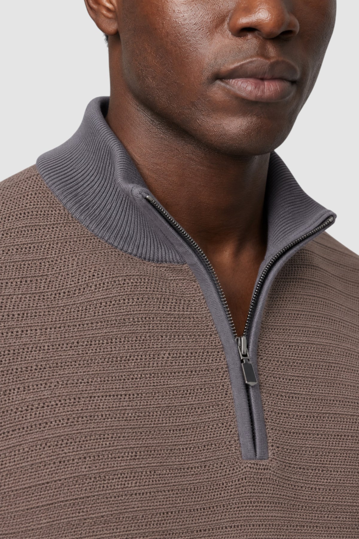 Verona Textured Half-Zip