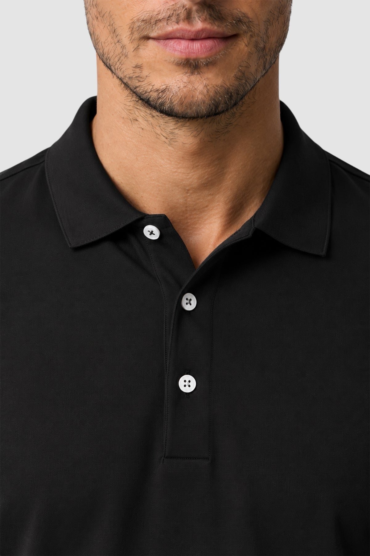 SetaTouch Essential Cotton Long Sleeve Polo