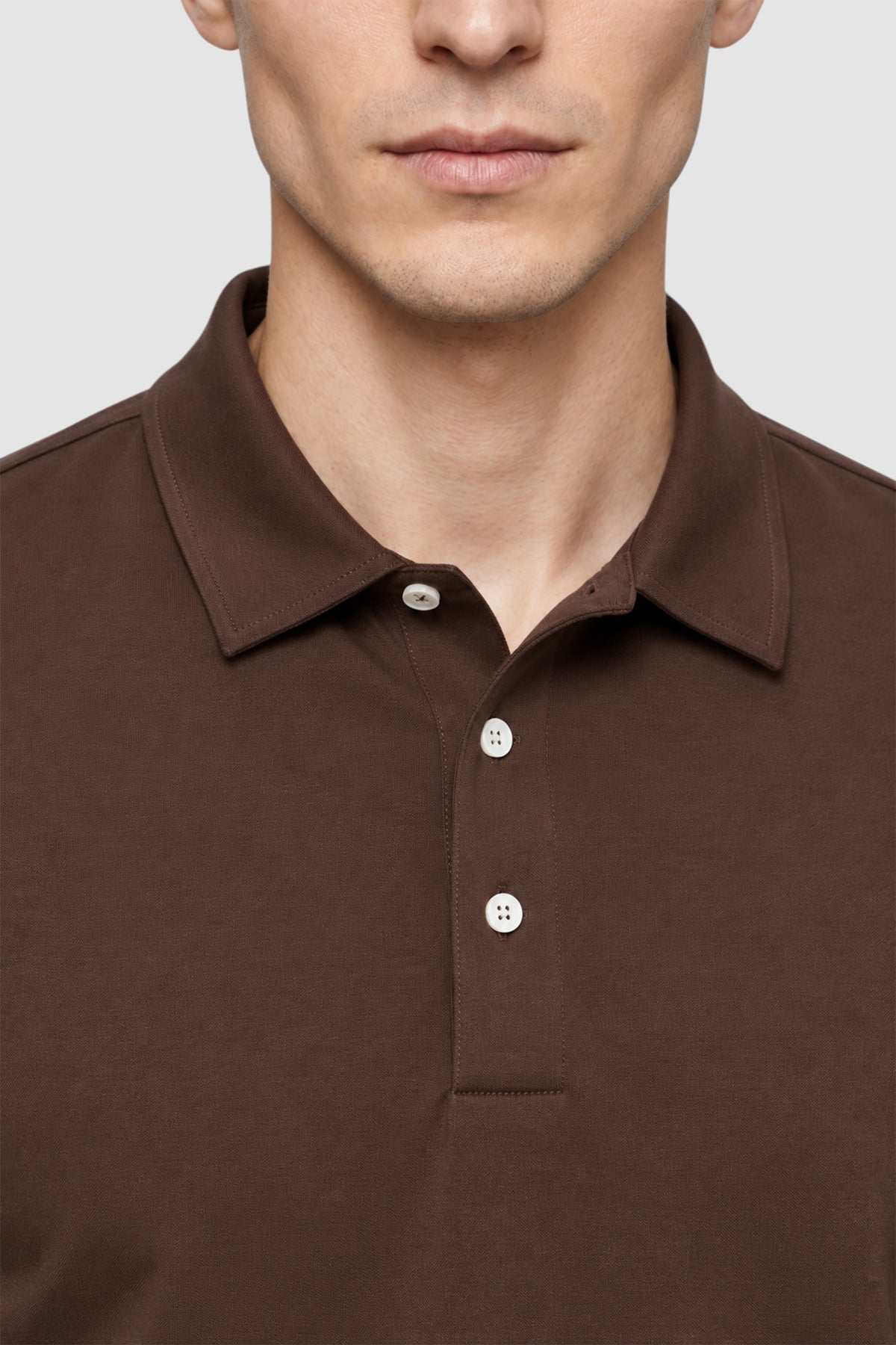 SetaTouch Essential Cotton Long Sleeve Polo