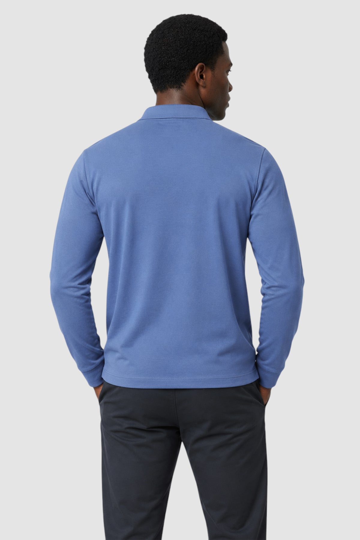 SetaTouch Essential Cotton Long Sleeve Polo